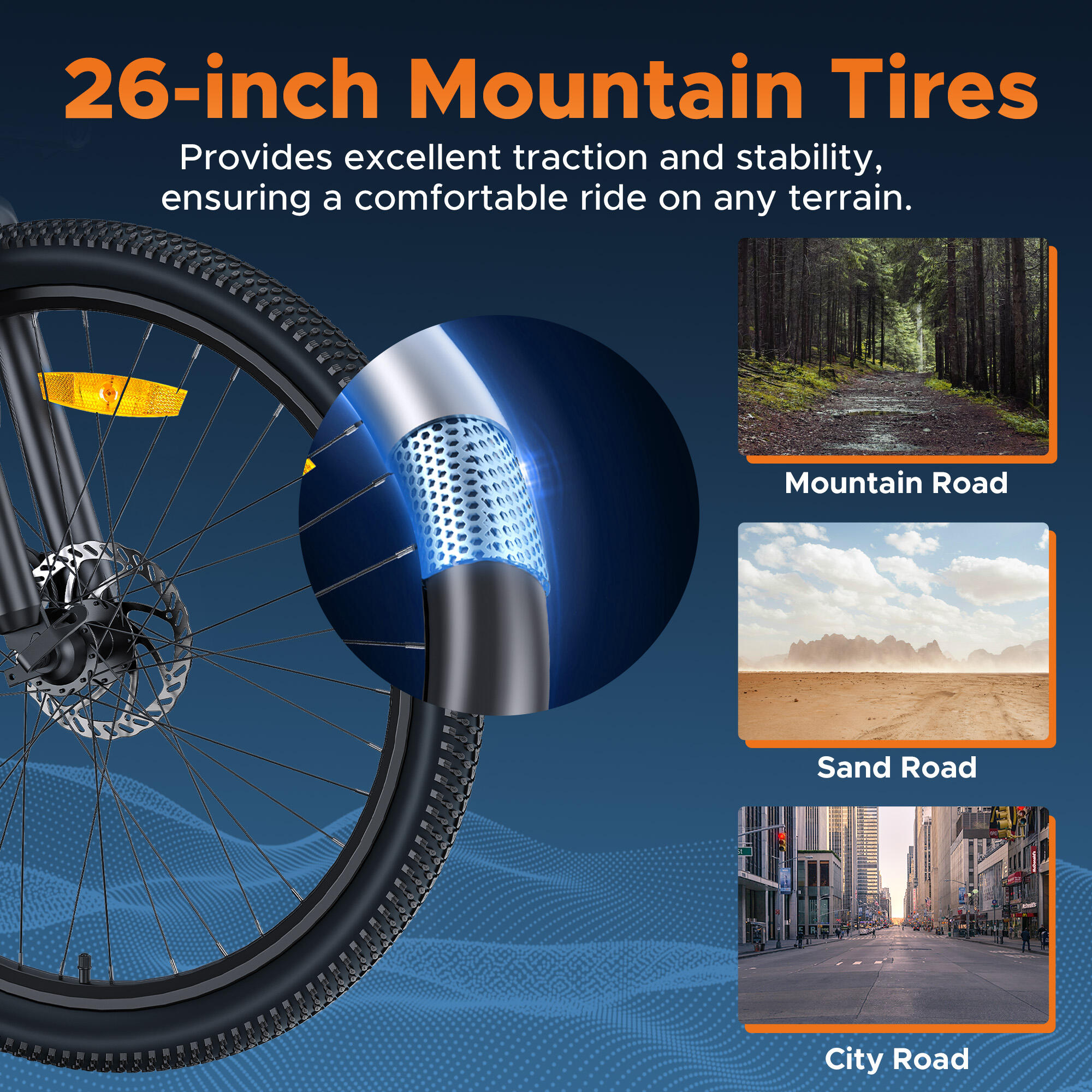 Vélo électrique HillMiles MileTrail 1, moteur 250 W, batterie 36 V 13 Ah – Image 4