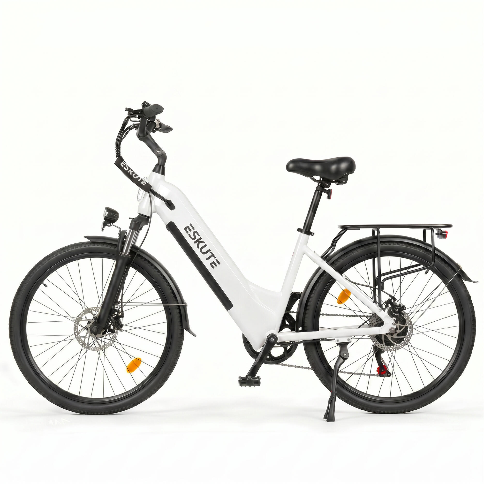Vélo électrique ESKUTE C202 26" à cadre ouvert, moteur 250W, batterie 48V 17,5AH