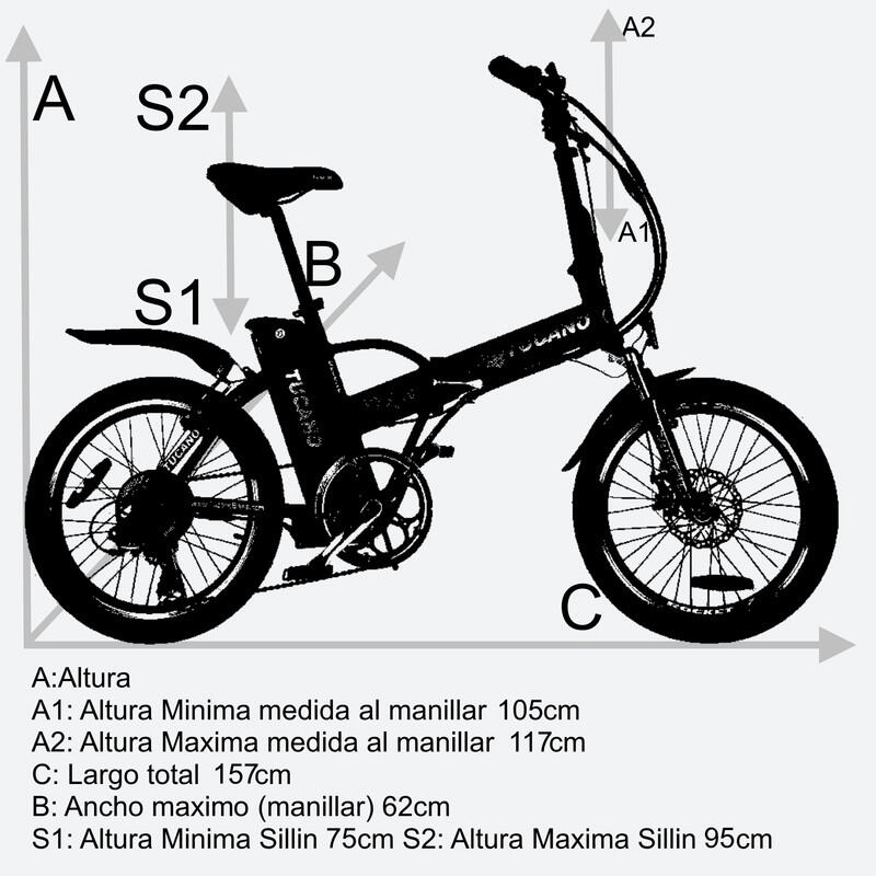 Vélo électrique DeLuxe 250W-36V Blanc Brillant – Image 3