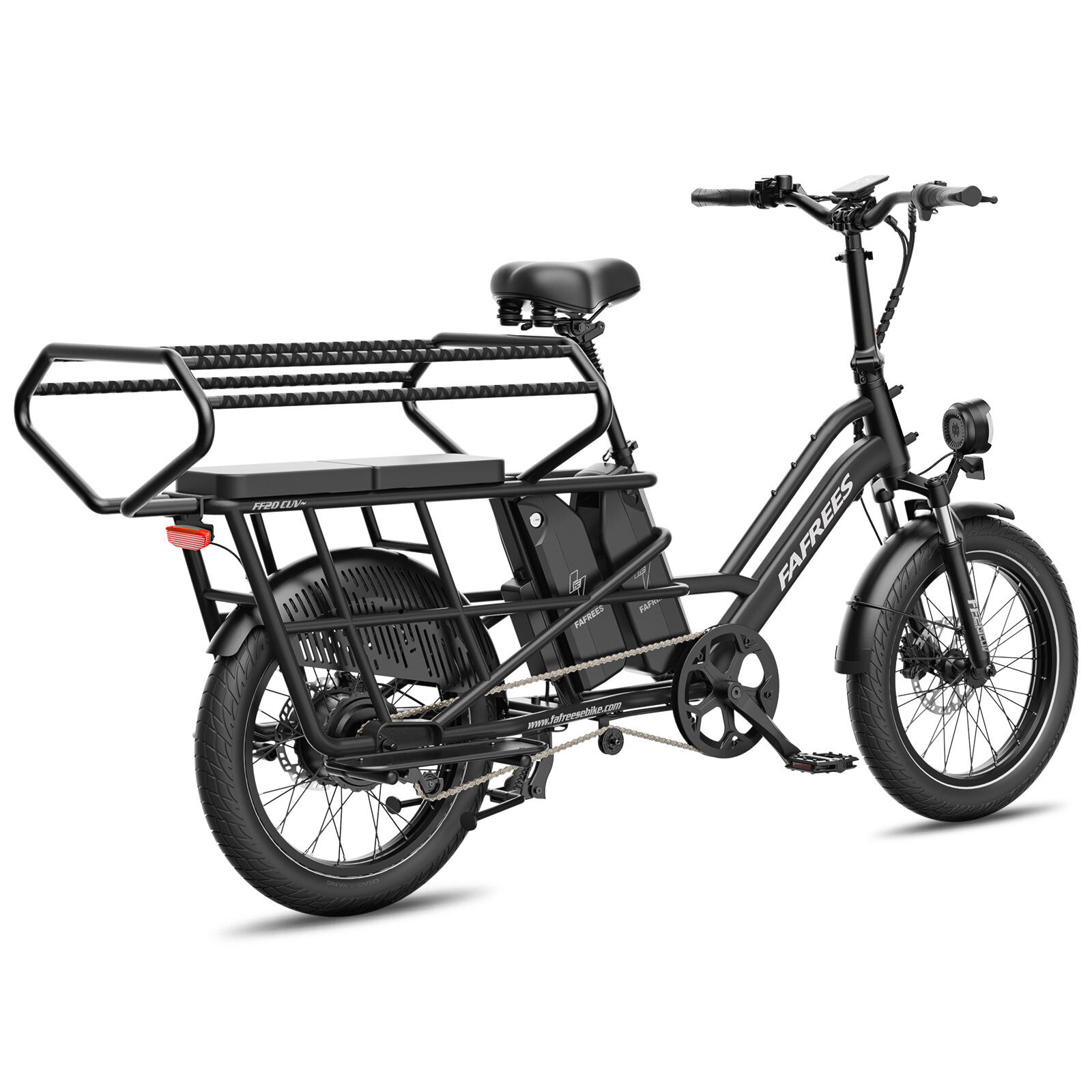 Vélo cargo électrique modulaire FAFREES FF20 CUV – Double batterie 30 Ah – Image 2
