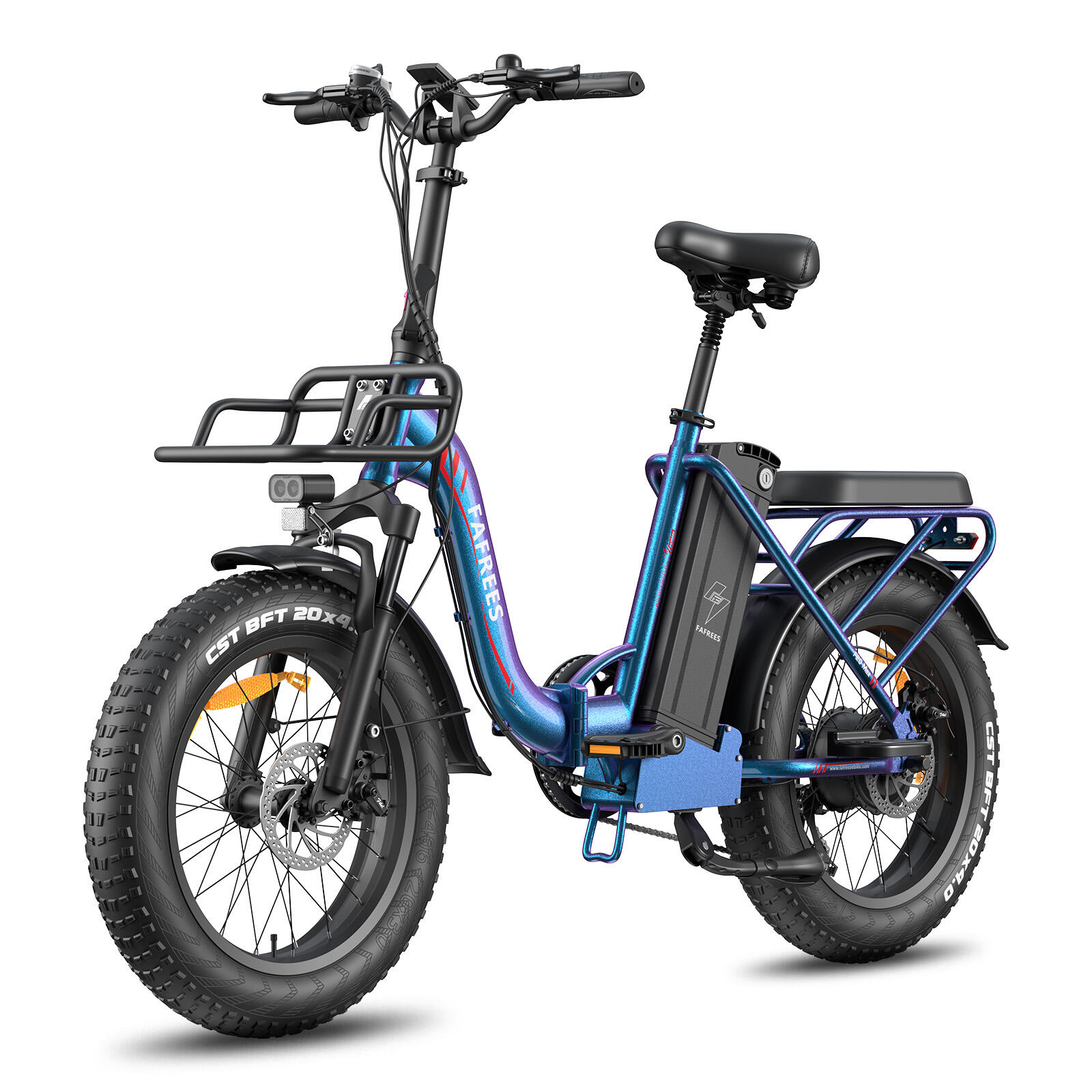 Vélo électrique pliant FAFREES F20 Max avec batterie 48 V 30 Ah et écran LCD – Image 2