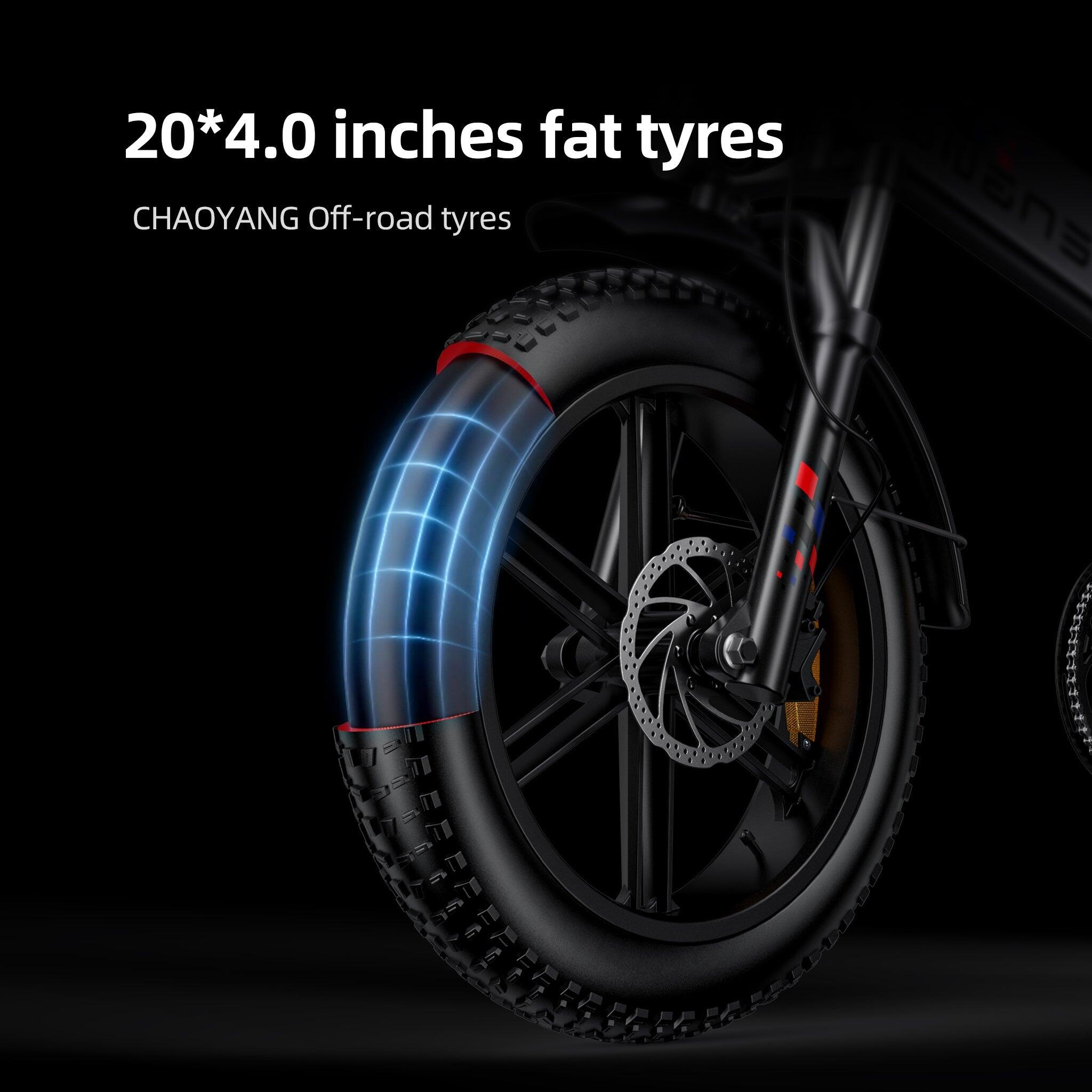 Vélo électrique pliable Engwe ENGINE X 250W – Image 2