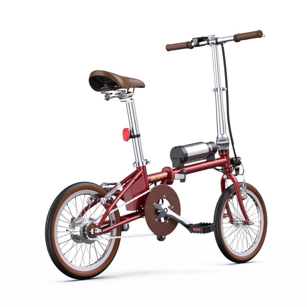 Vélo électrique pliant ONESPORT OT02 - Moteur 250 W - Batterie 36 V 5,2 Ah