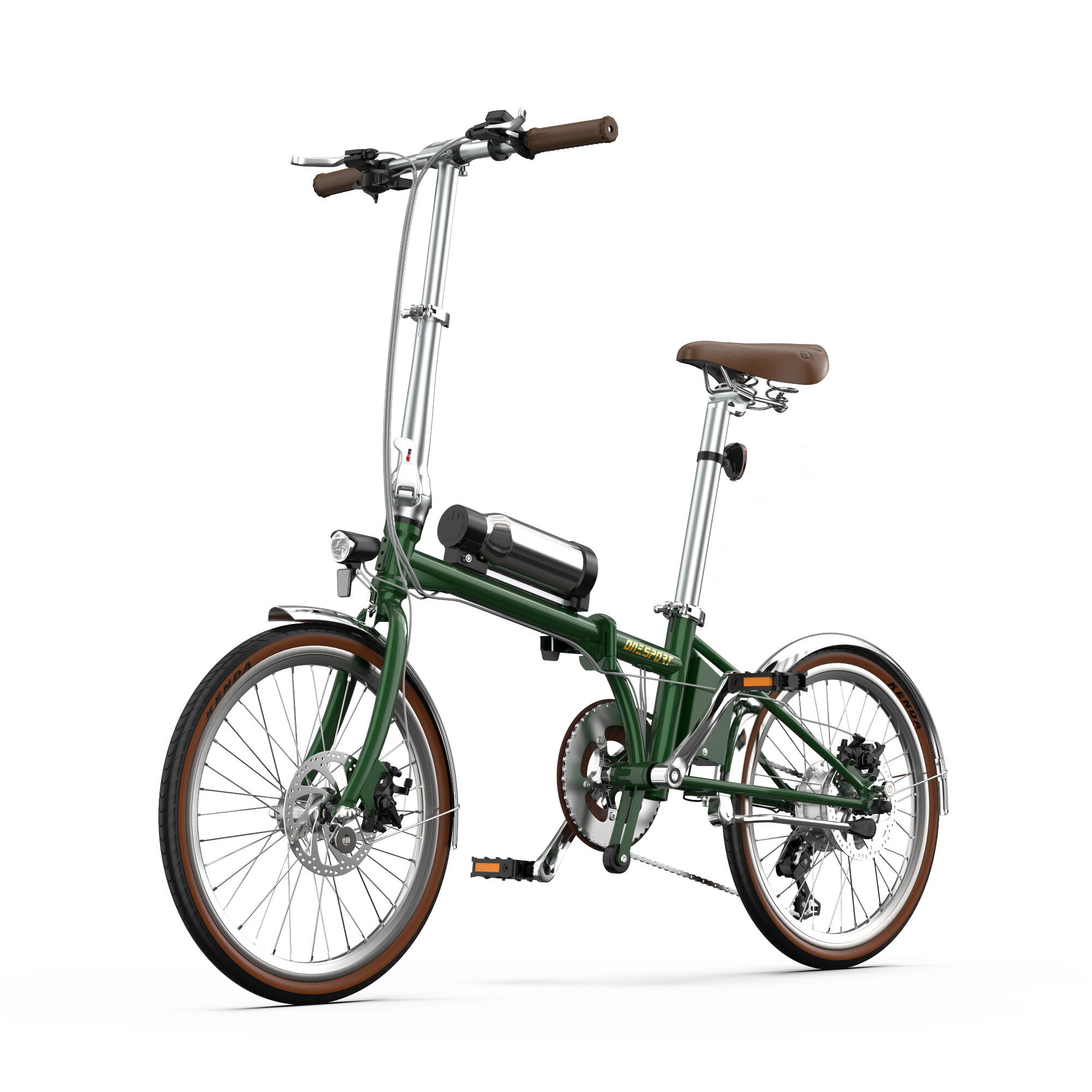 Vélo électrique pliable et léger OneSport OT02 Pro avec capteur de couple