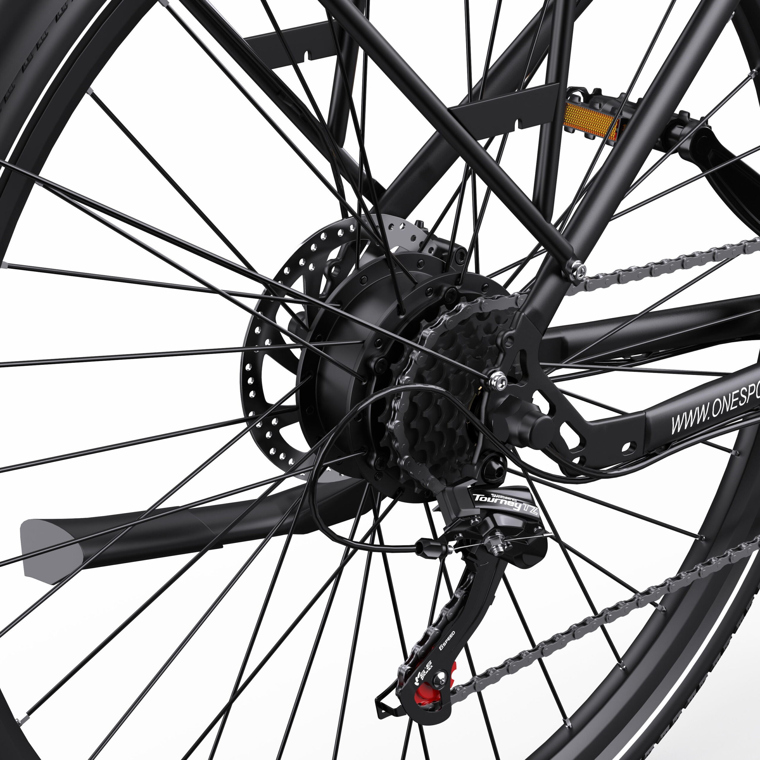 Vélo électrique 250W 65km 44Nm Shimano 7 vitesses 27,5" – Image 4