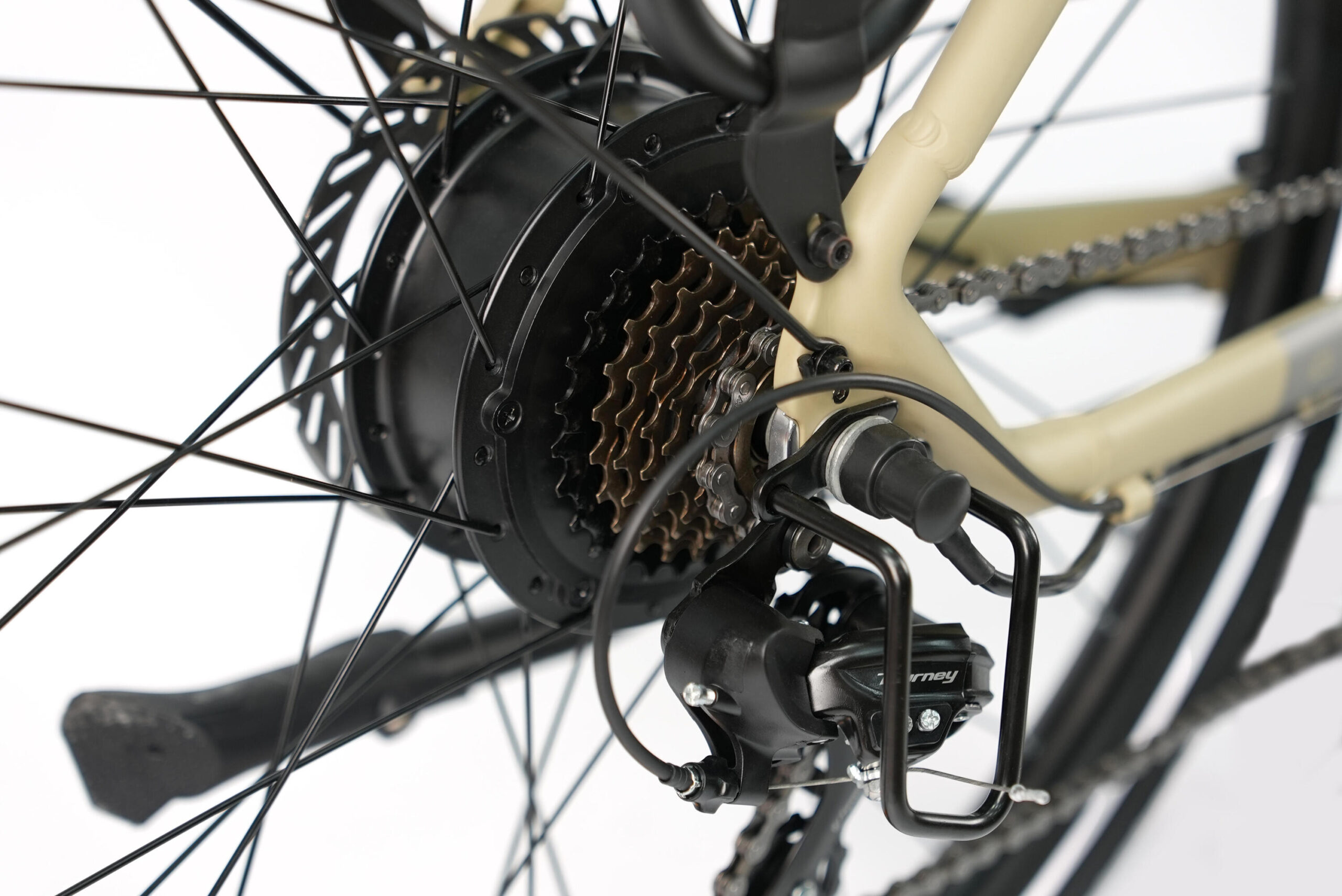 C3SE Vélo électrique 28 pouces 250W 52Nm 100km Shimano 7 vitesses – Image 3