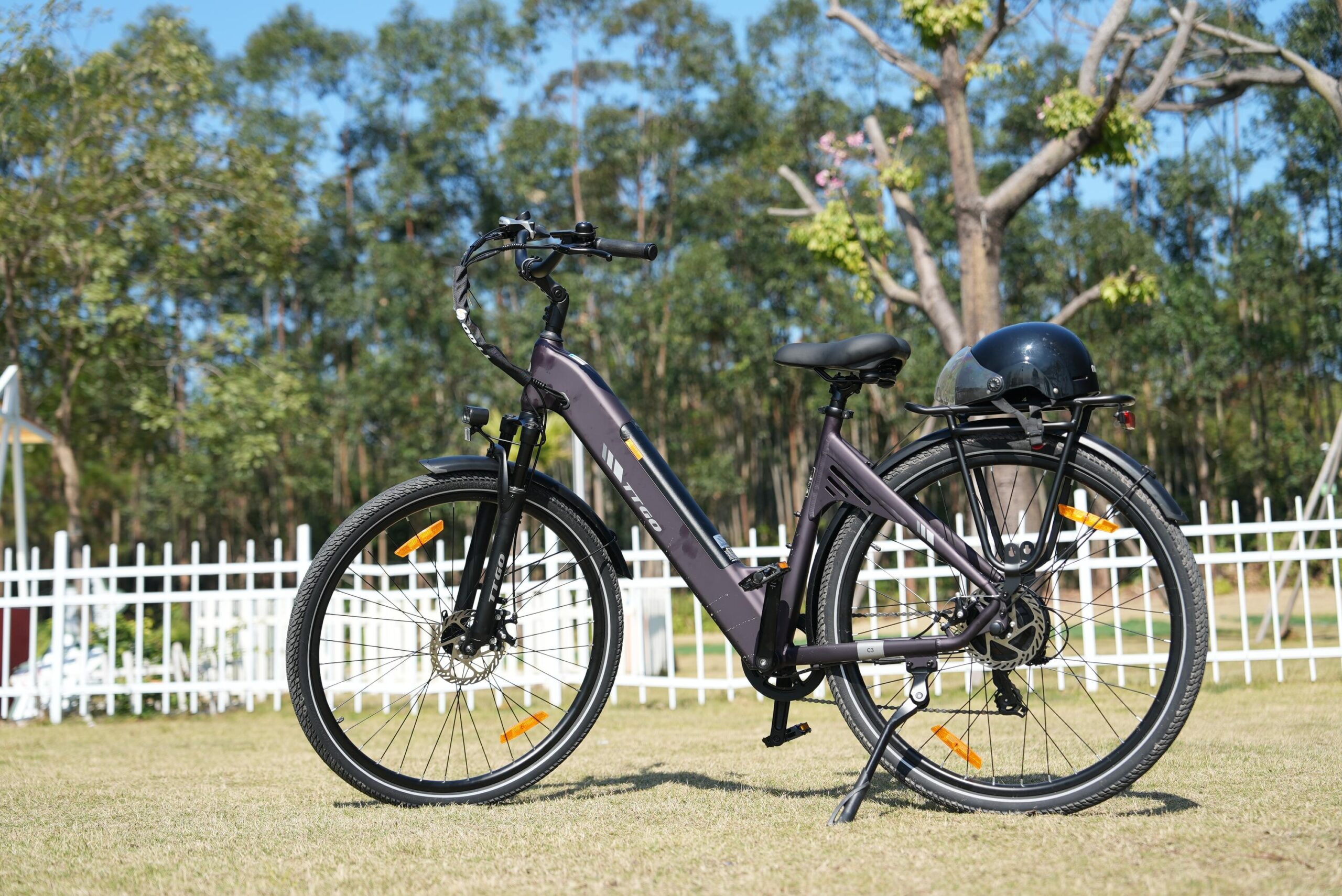 C3SE Vélo électrique 28 pouces 250W 52Nm 100km Shimano 7 vitesses – Image 5