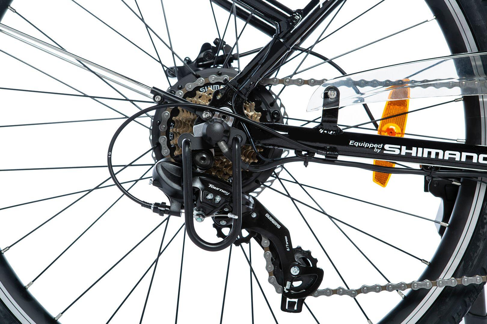 Vélo Électrique de ville 28" | Aluminium | Shimano 7V | Batterie 36V 16Ah
