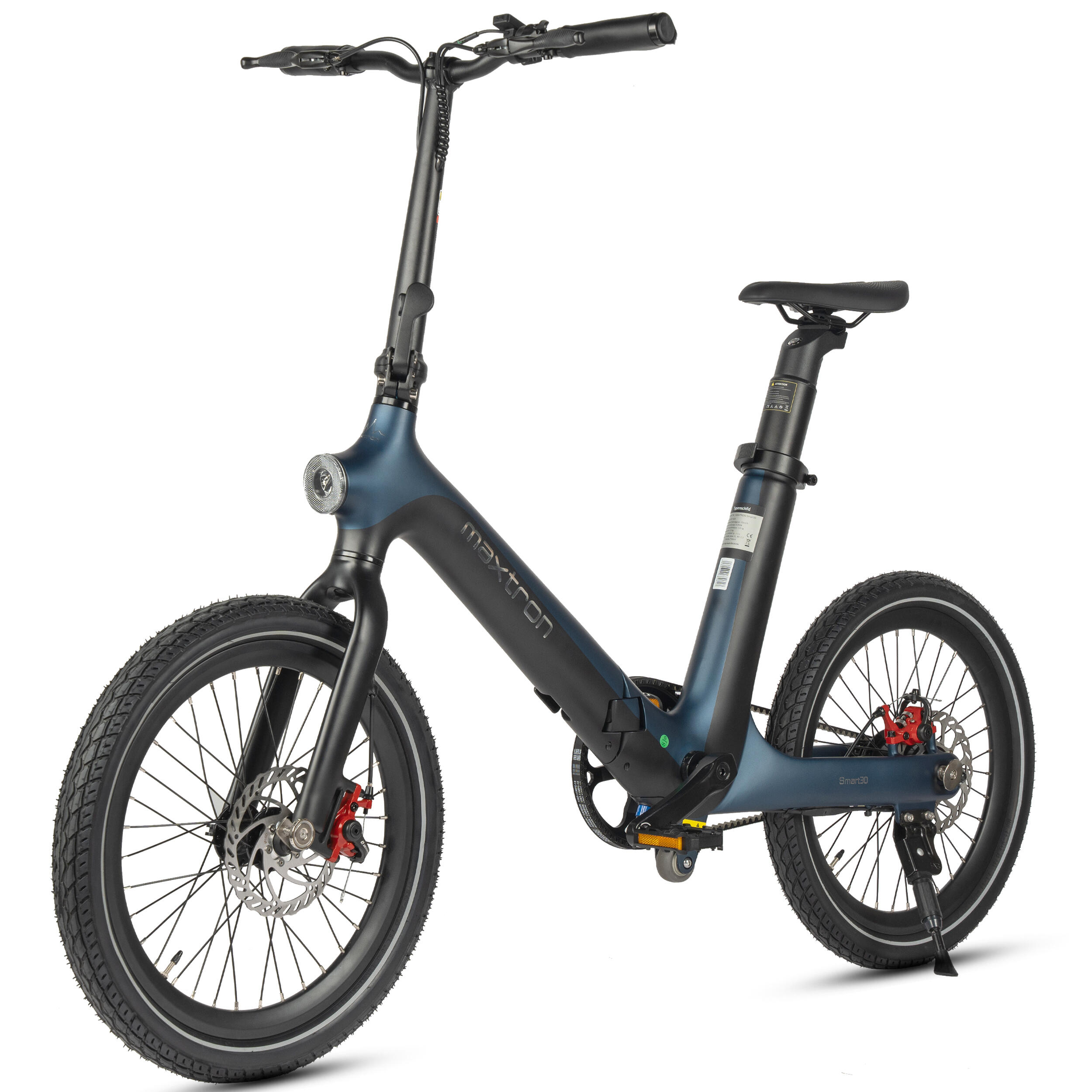 Smart30 Vélo Électrique Pliant 20 Pouces 250W 60 km Capteur Couple – Image 3