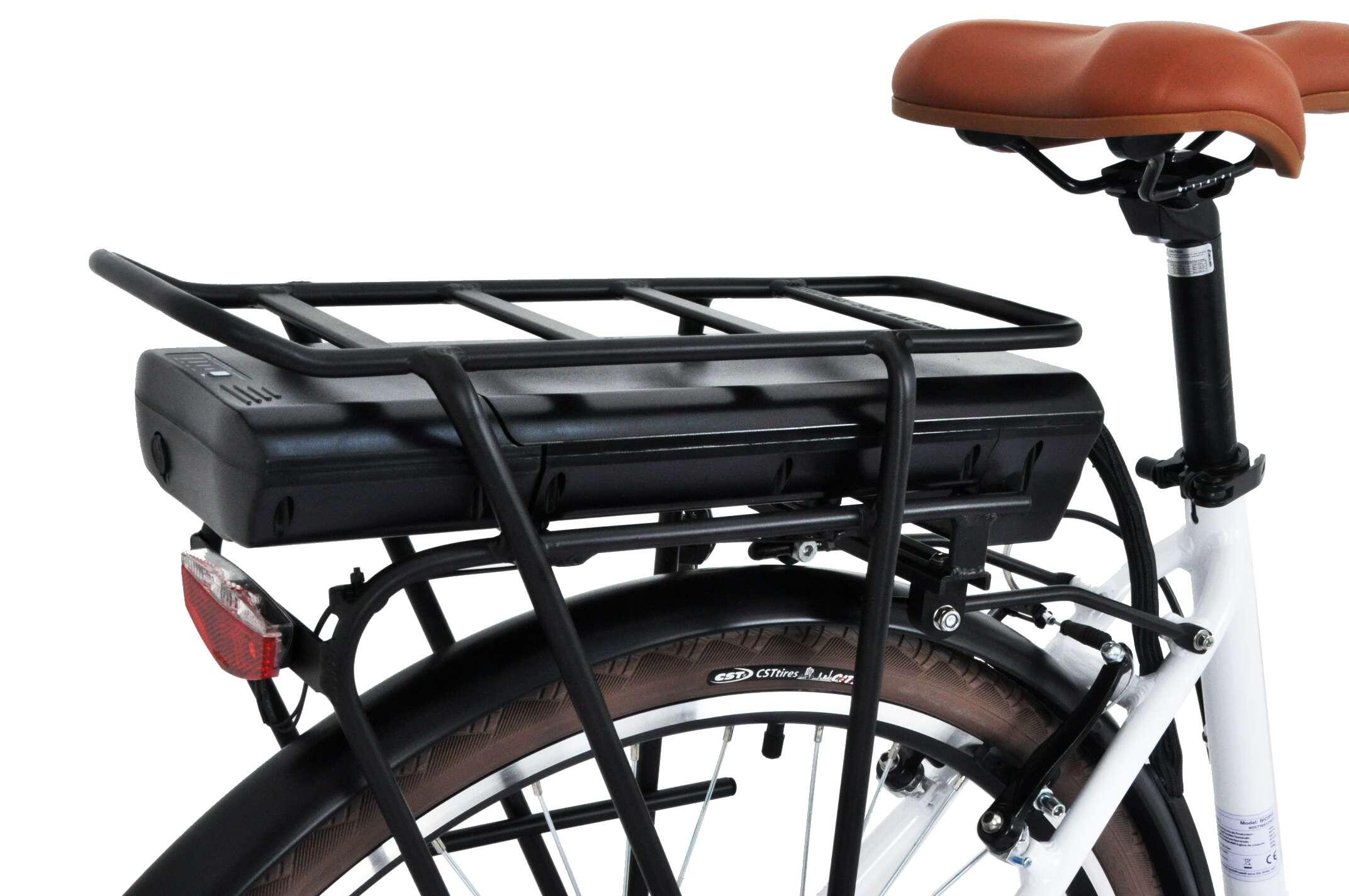 Vélo de ville 28'' pour femme en aluminium avec amortisseurs – Image 4