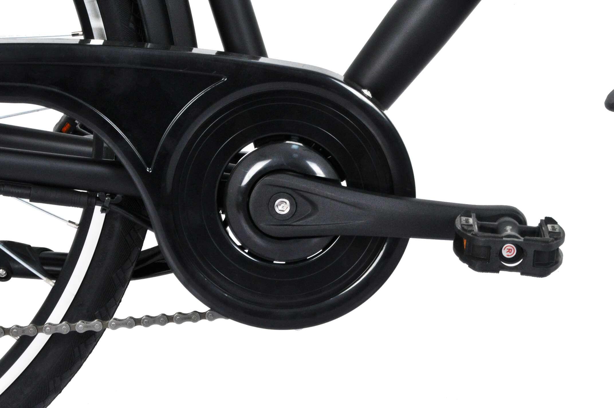 Vélo de ville homme 28'' fourche aluminium suspendue 10.4 ah – Image 3
