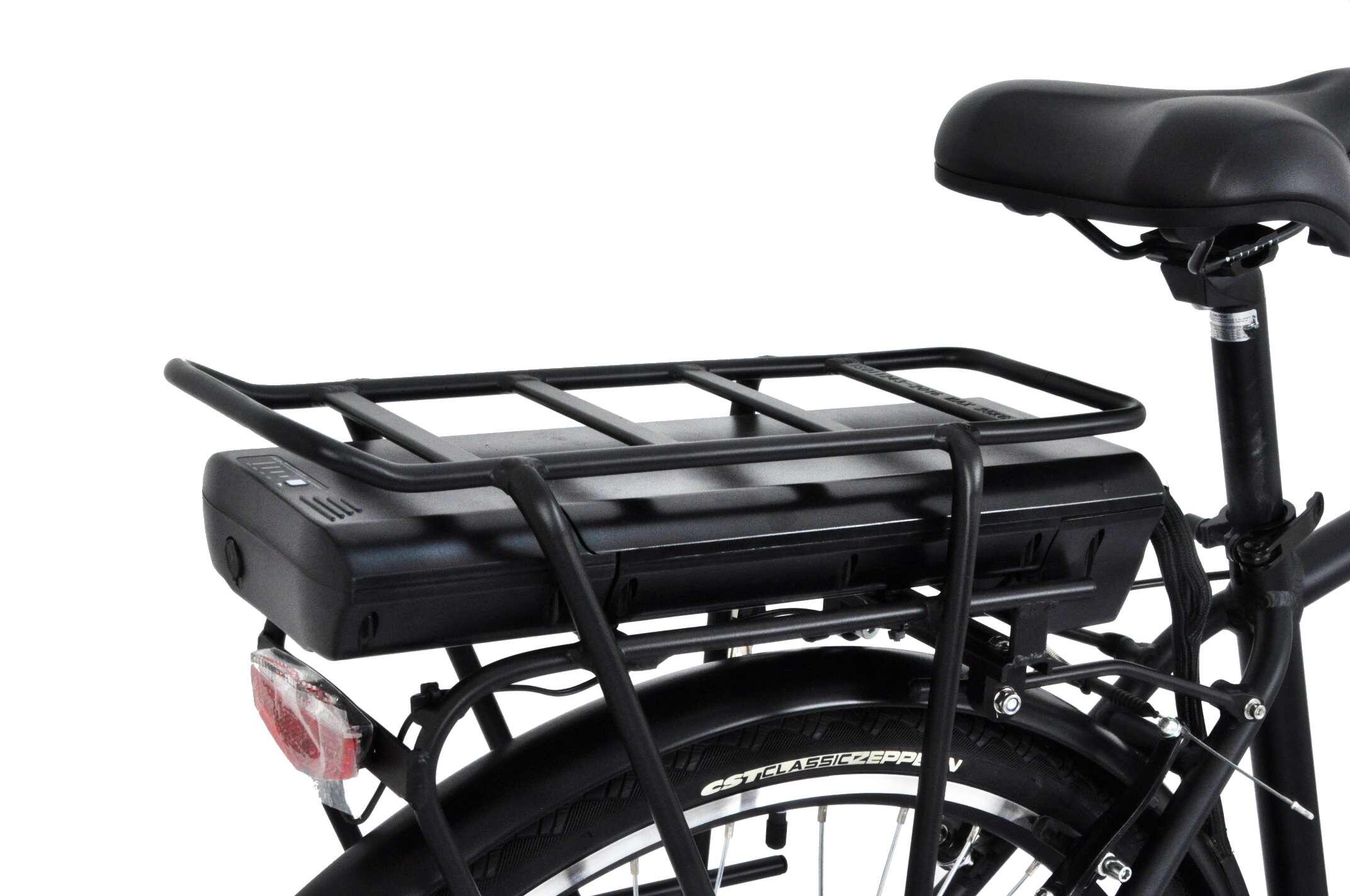 Vélo de ville homme 28'' fourche aluminium suspendue 10.4 ah – Image 4