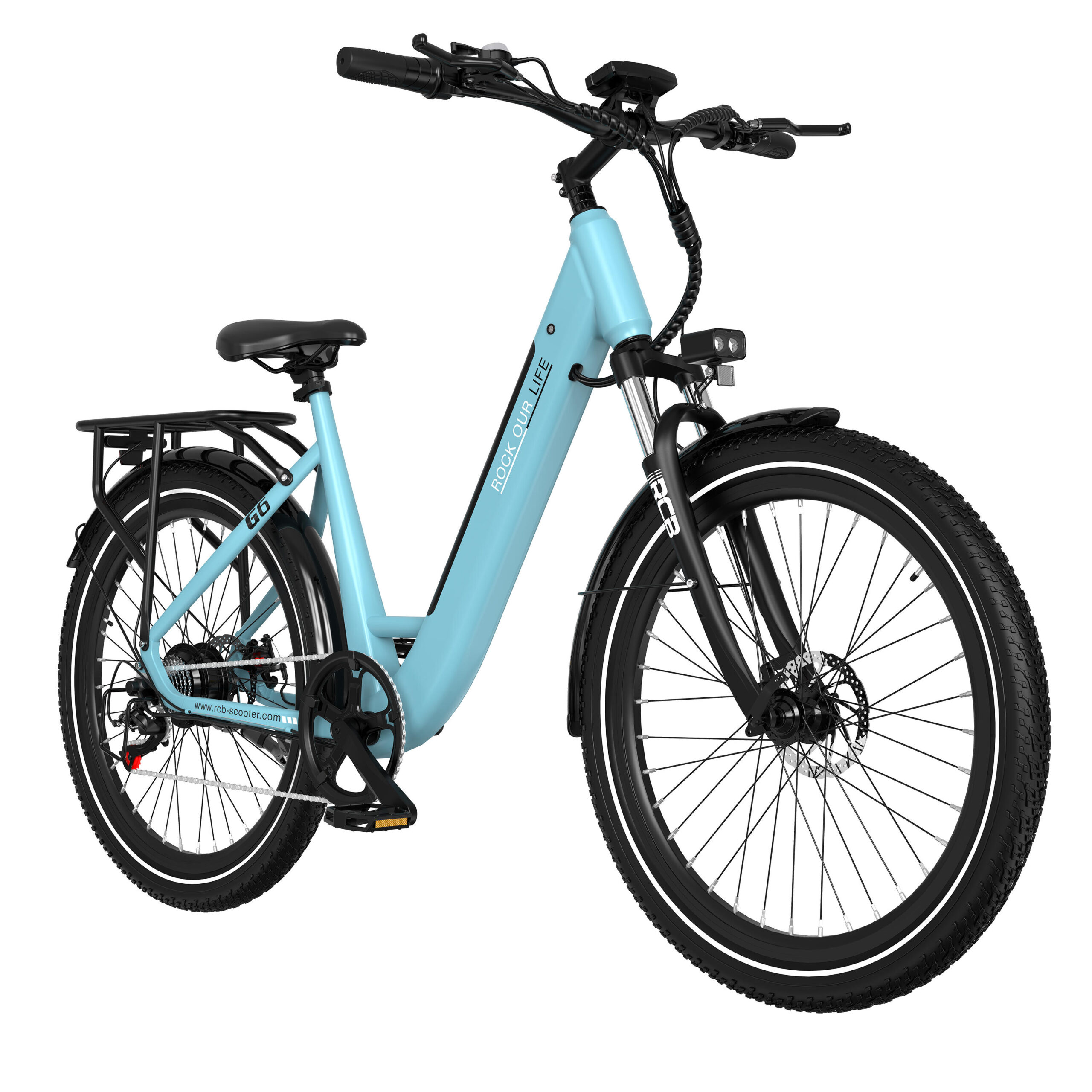 Vélo électrique E-Bike, Adulte RCB-G6, 27,5 pouces, capteur de couple, APP & NFC – Image 3