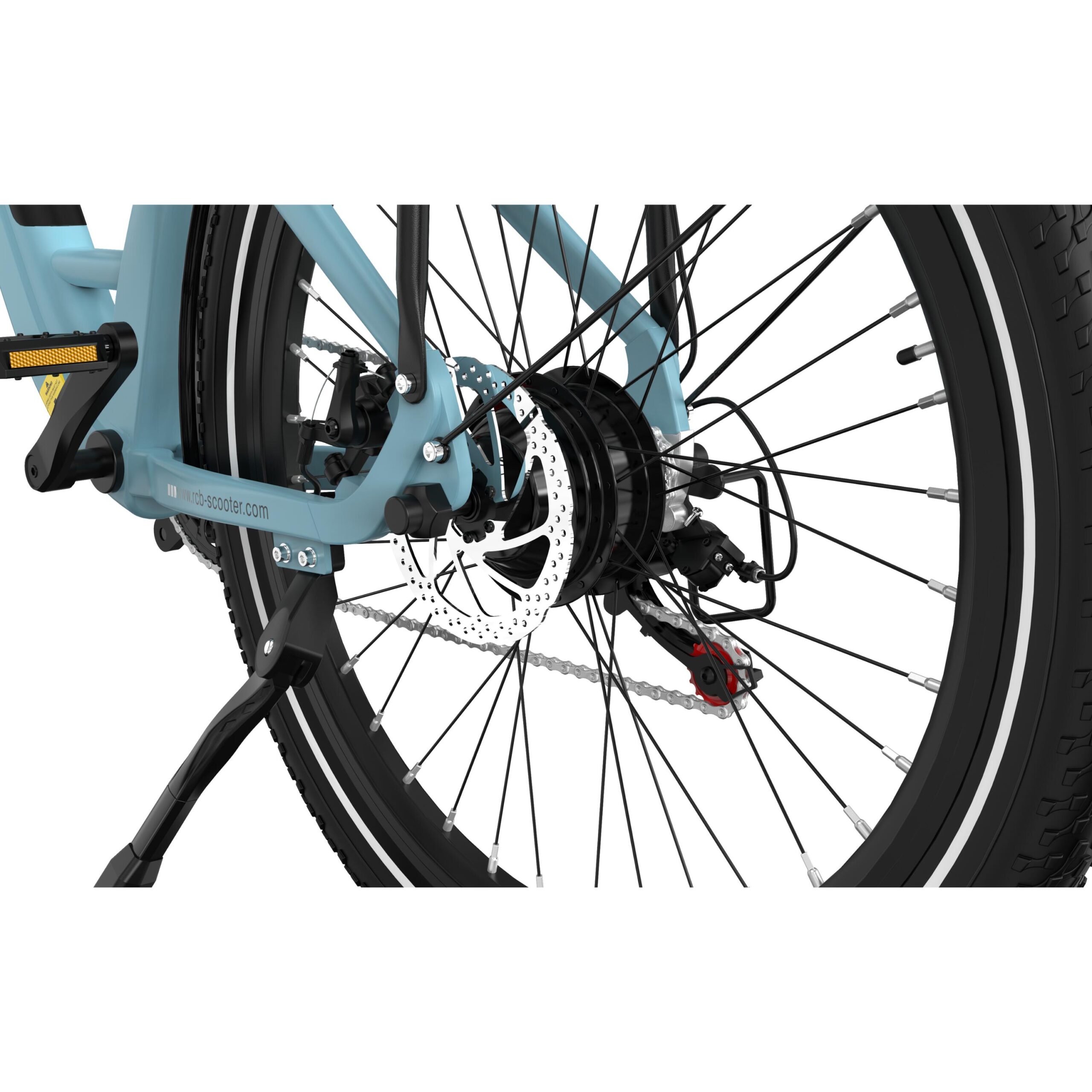 Vélo électrique E-Bike, Adulte RCB-G6, 27,5 pouces, capteur de couple, APP & NFC – Image 5