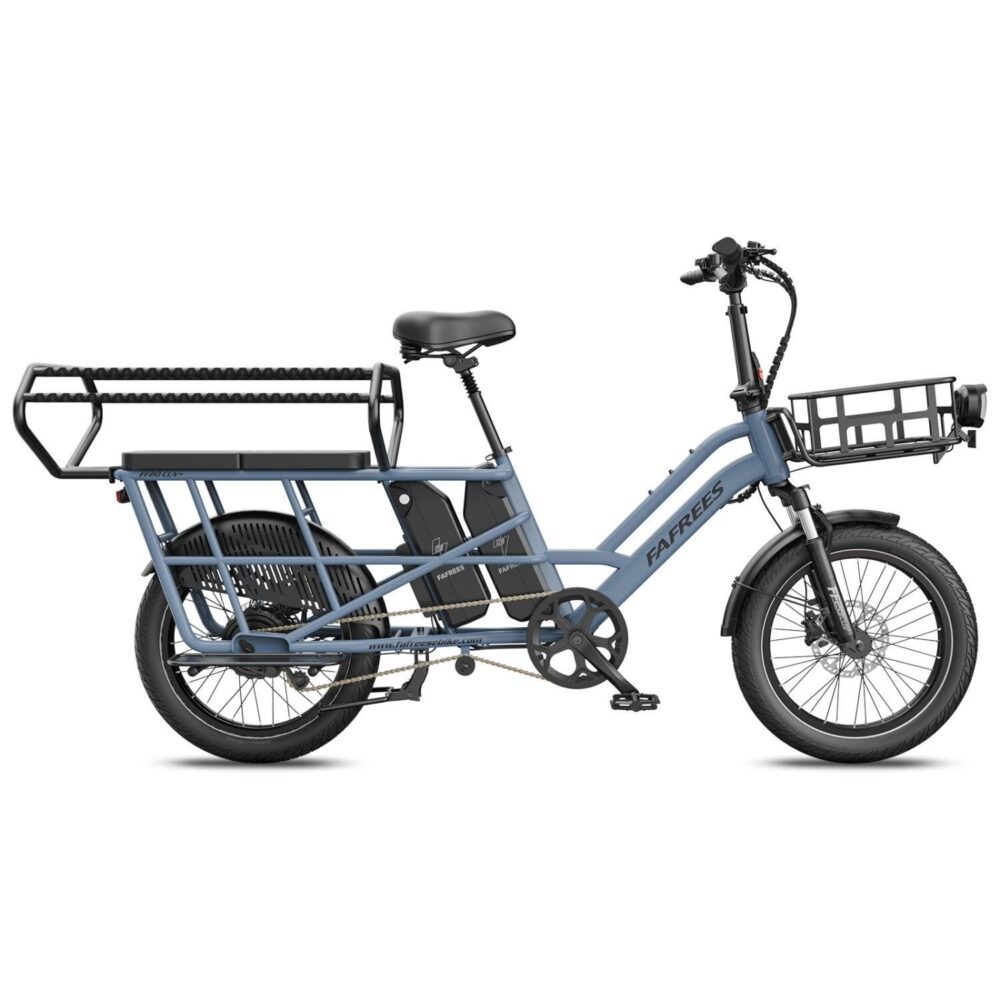 FAFREES FF20 CUV Vélo Électrique 250W 48V24Ah 20" Freins Hydrauliques Bleu