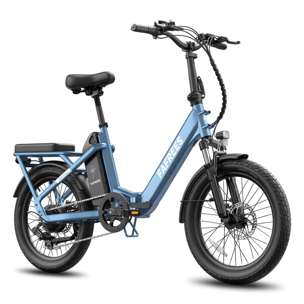FAFREES F20 Flex vélo électrique pliant 250W 36V25Ah 95KM Gris Bleu