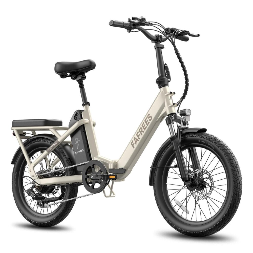 FAFREES F20 Flex vélo électrique pliant 250W 36V25Ah 95KM Beige