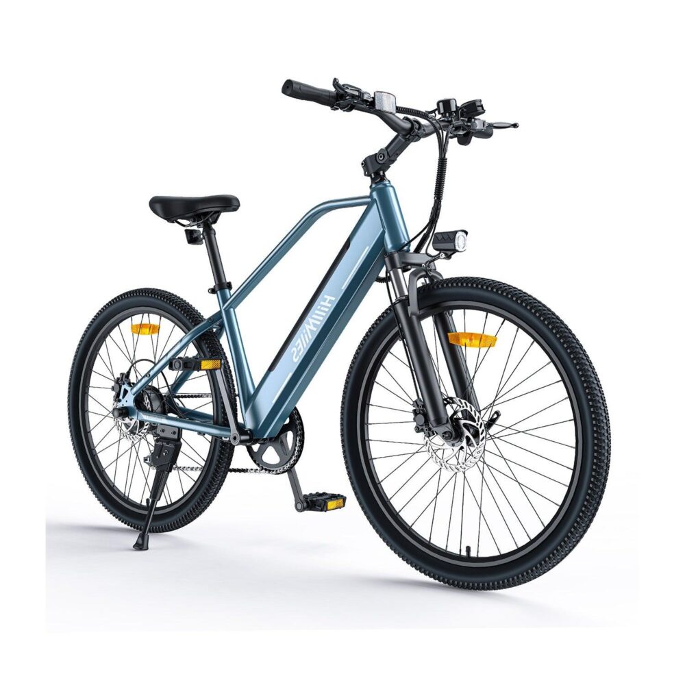 Vélo électrique HillMiles MileTrail 1 350W 36V13Ah 26" Bleu
