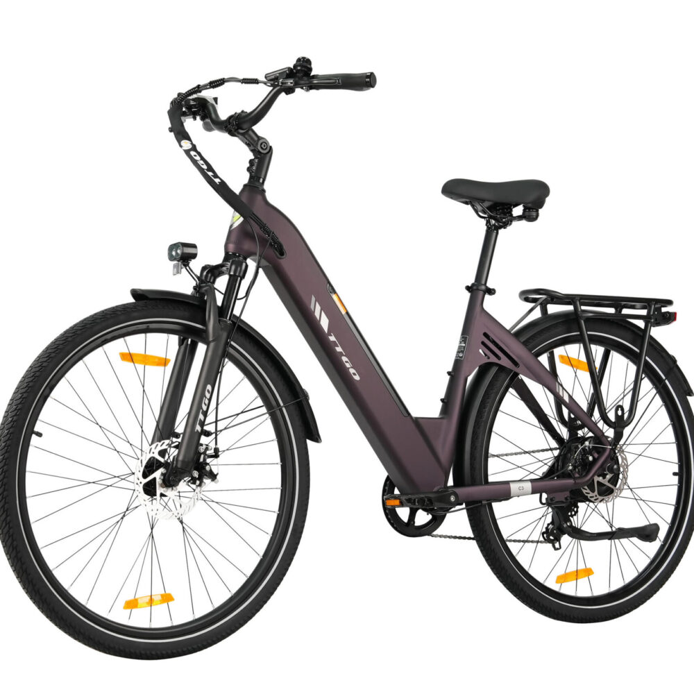 C3SE Vélo électrique 28" 36V 250W 120km Shimano 7 vitesses ville