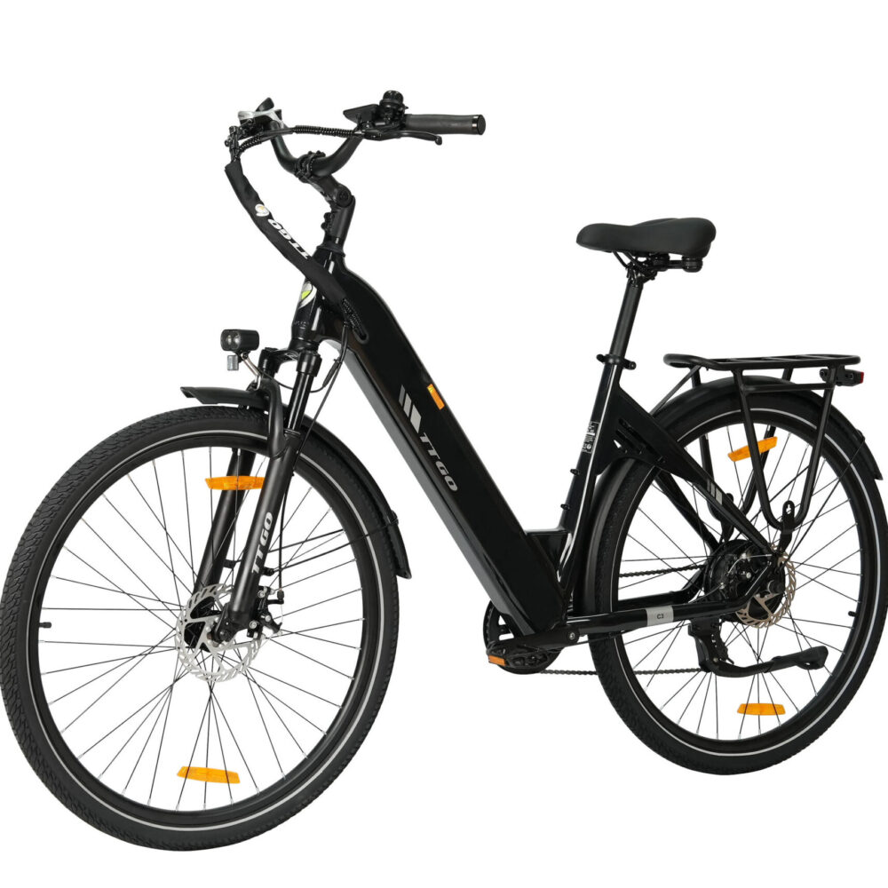 C3SE Vélo électrique 28" 36V 250W 120km Shimano 7 vitesses ville