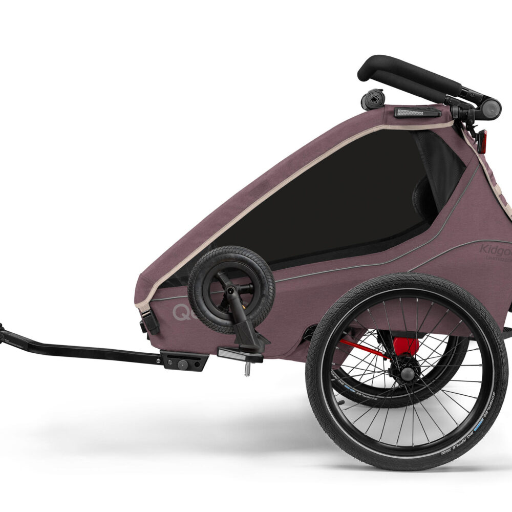 Remorque vélo Qeridoo Kidgoo 1 Widberry Violet
