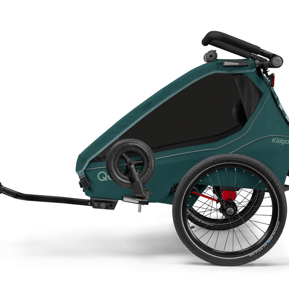 Remorque vélo Qeridoo Kidgoo 1 Pacific Blue