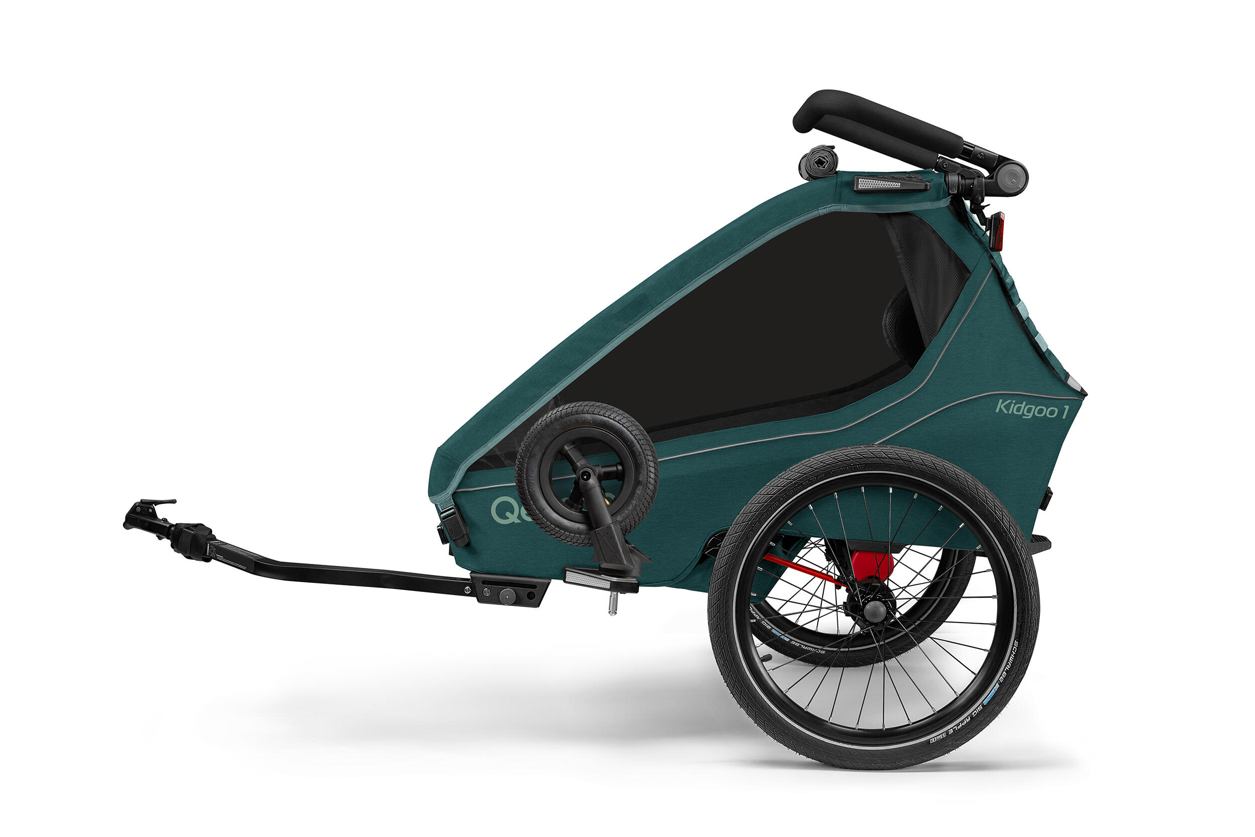 Remorque vélo Qeridoo Kidgoo 1 Pacific Blue