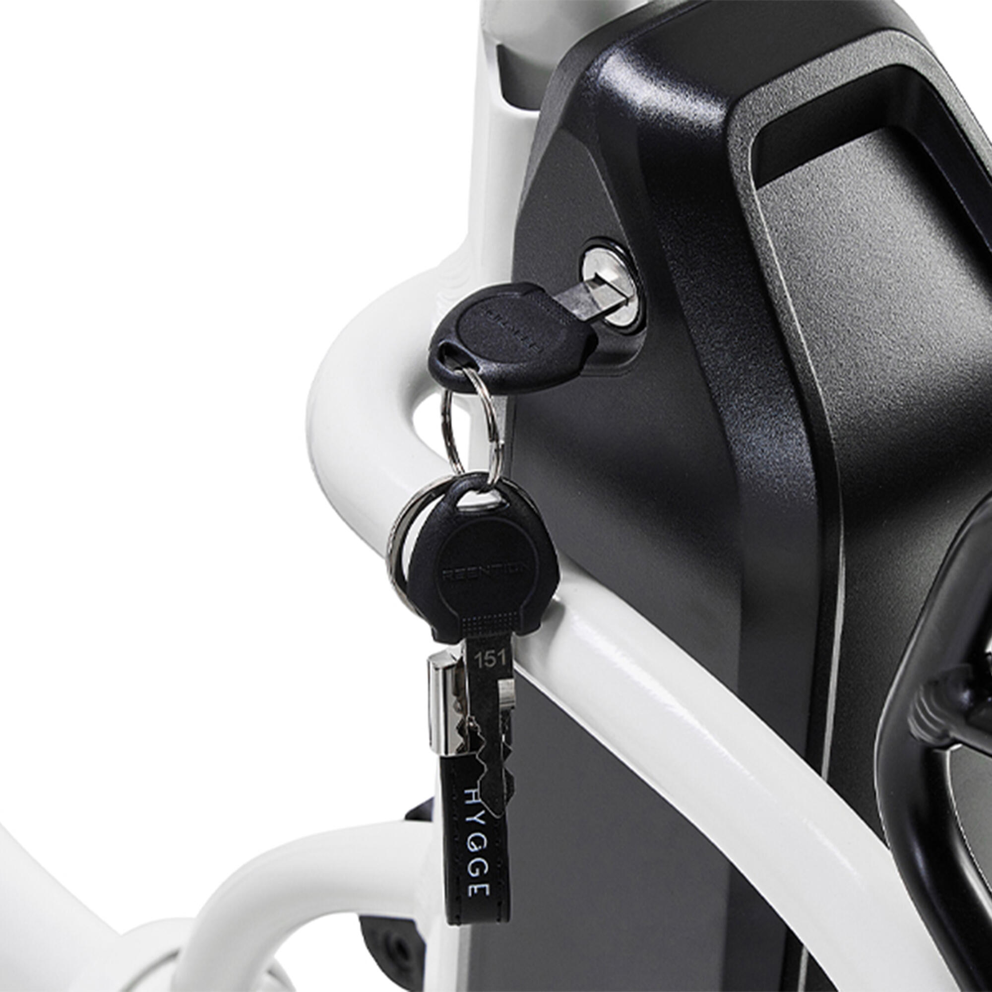 Vester Step 2026 - Vélo électrique pliable à gros pneus 48V 14Ah - Heron Blanc – Image 5