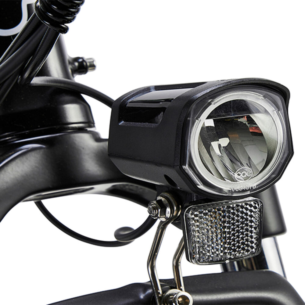 Vester 2026 - Vélo électrique pliable à gros pneus 48V 14Ah - Noir Onyx