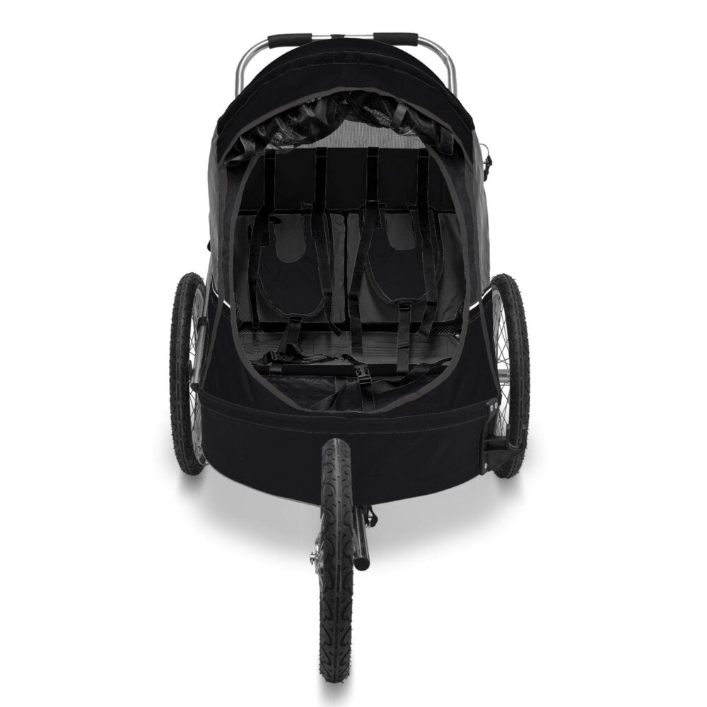 Remorque vélo pour enfants WIKE Premium - comprend poussette et kit de jogging