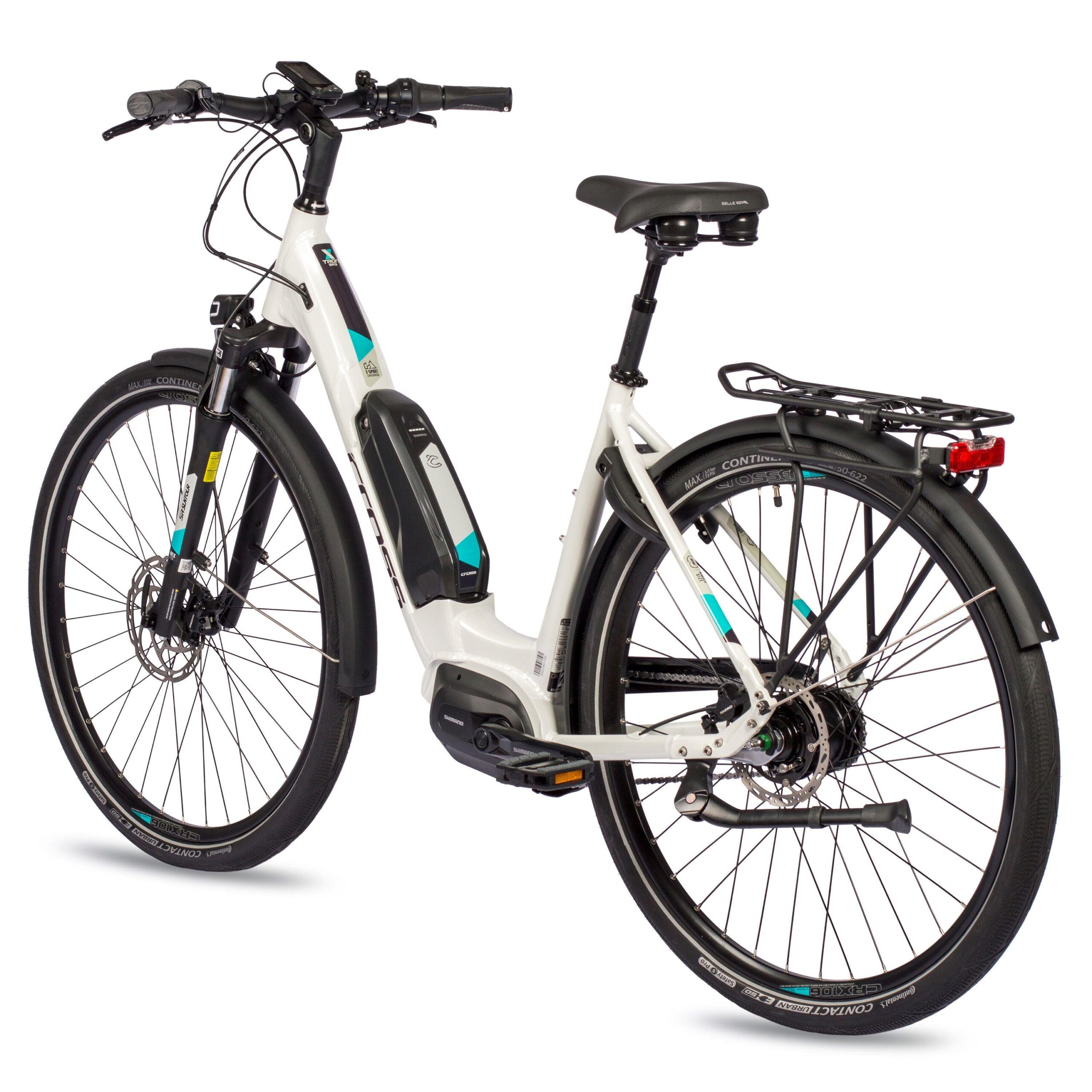 28" VÉLO ÉLECTRIQUE URBAIN LS WAVE SR3 CR SHIMANO STEPS E-5000 418Wh 5 VITESSES