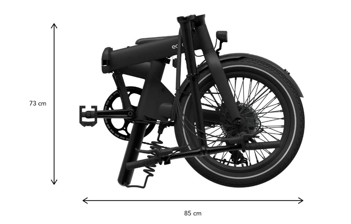 EOVOLT Electric pliing vélo après-midi 20 origines v3 noir – Image 2