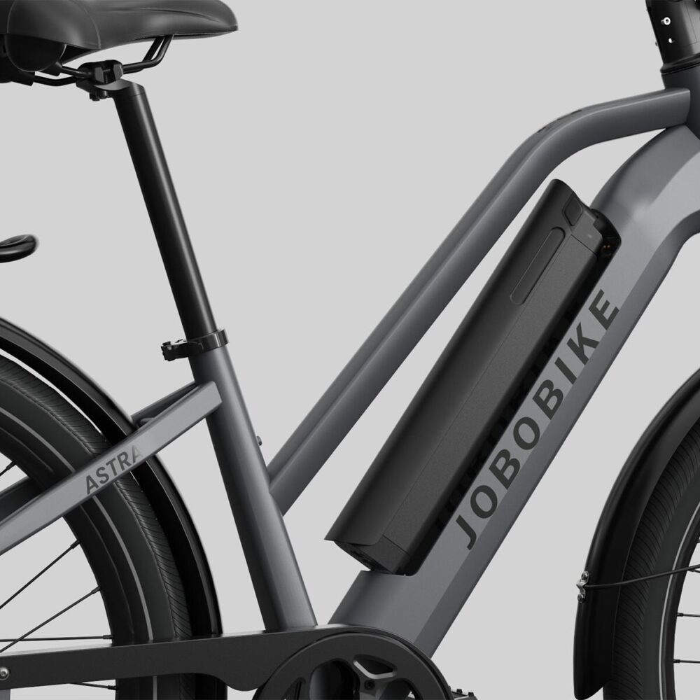 Vélo de ville  avec transmission Shimano 8 vitesses et batterie 540 Wh