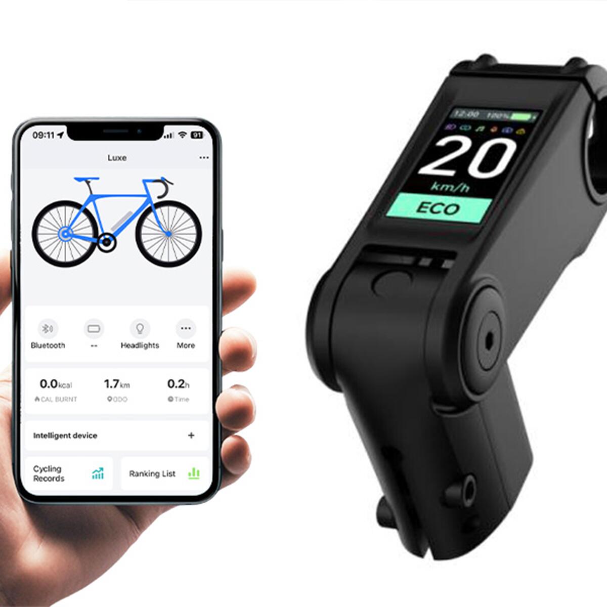 Vélo électrique adulte JOBOBIKE Luxe 250 W, batterie 36 V 15 Ah – Image 2