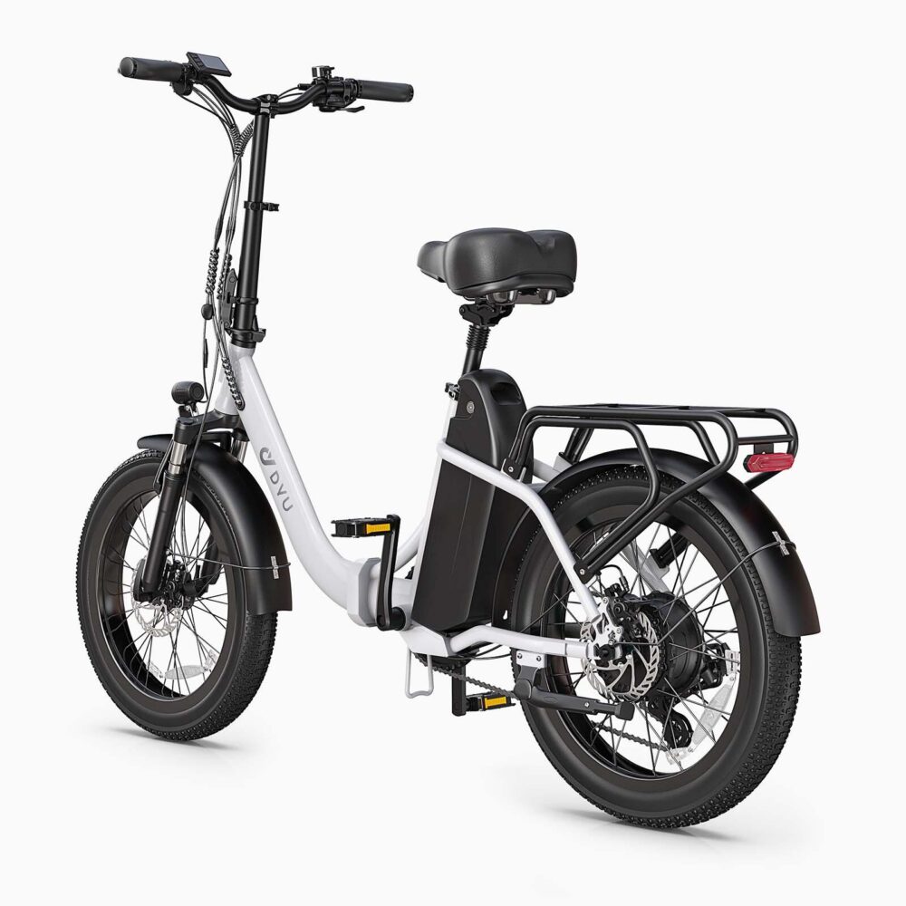 Vélo électrique pour adultes DYU C9 20 pouces, batterie 48 V 15,6 Ah