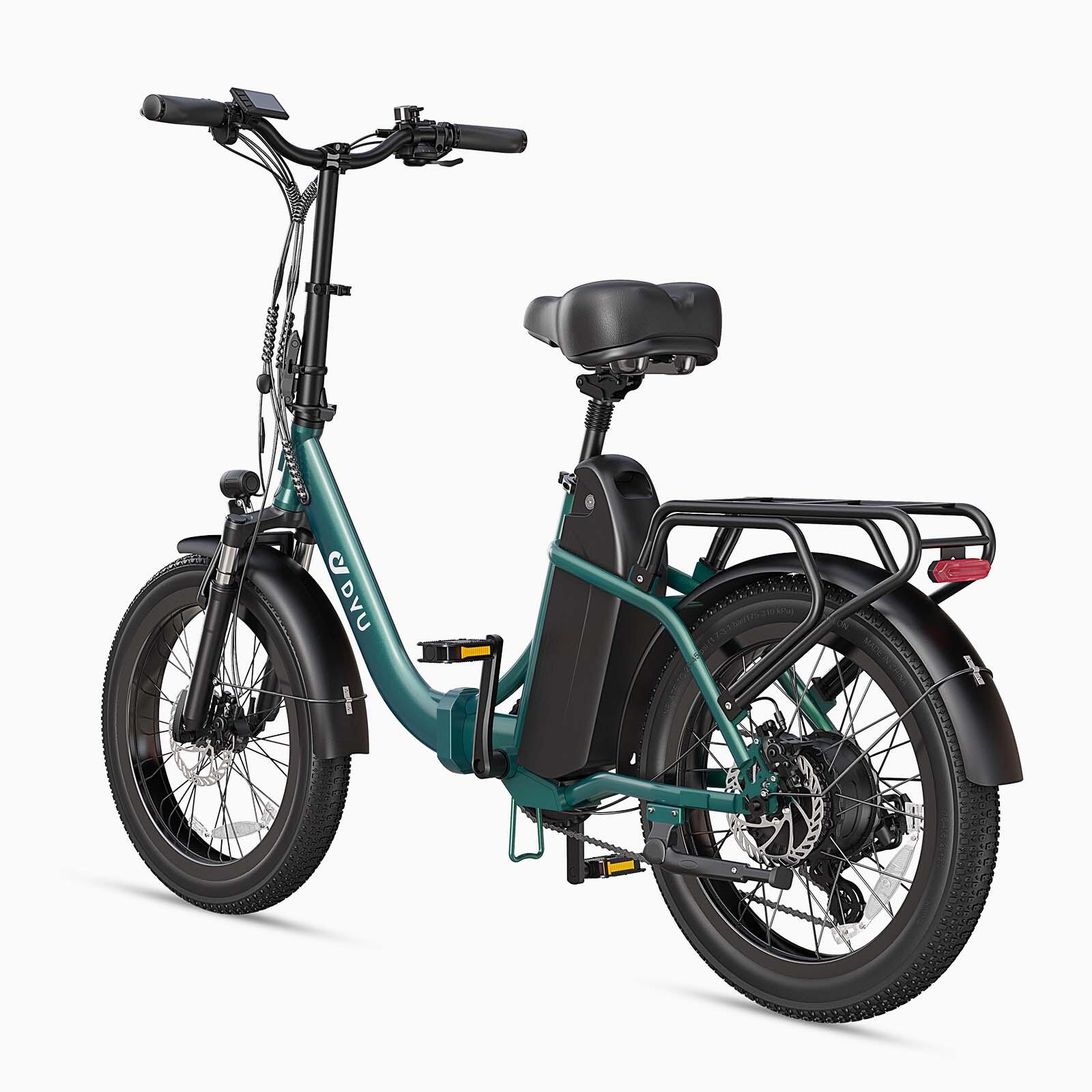 Vélo électrique pliant DYU C9, moteur 250 W, batterie 48 V 15,6 Ah – Image 2