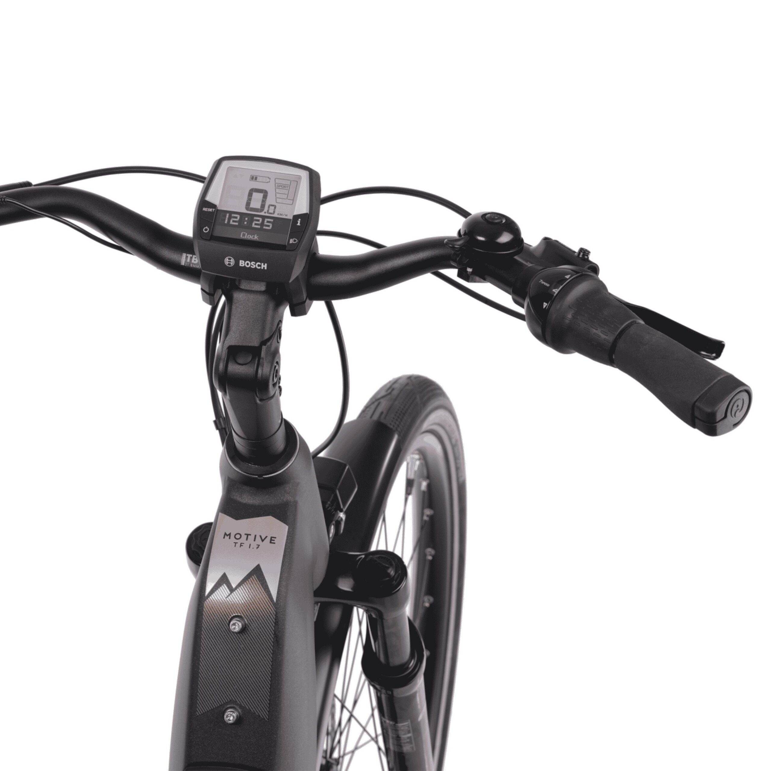 28" FEMMES VÉLO ÉLECTRIQUE CITY MOTIVE TF 1.7 LS TREKKING BIKE BOSCH ACTIVE LINE – Image 2