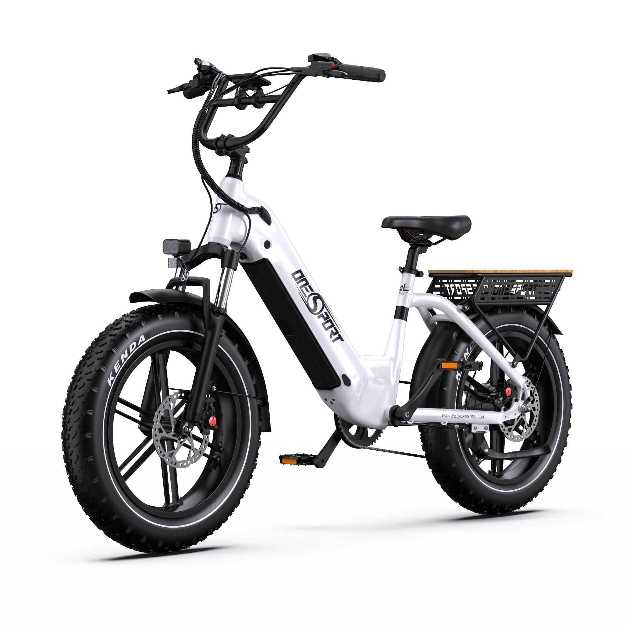 Vélo électrique OT08 pour adultes, 20 pouces, pneus épais – Image 2