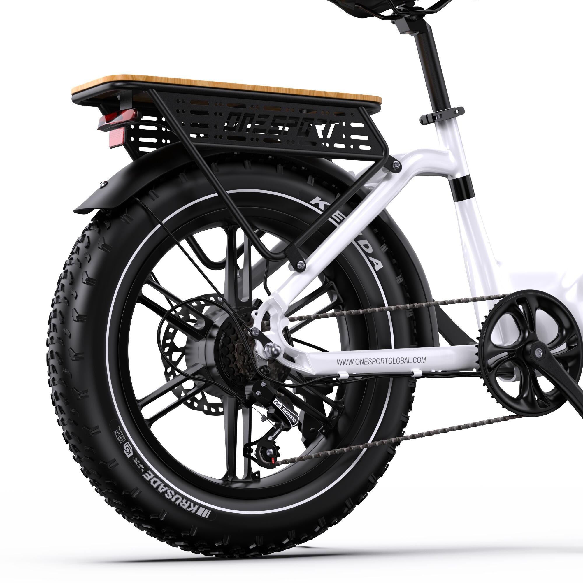 Vélo électrique Onesport OT08 pour adultes, batterie 48 V 18 Ah, 20 pouces – Image 4