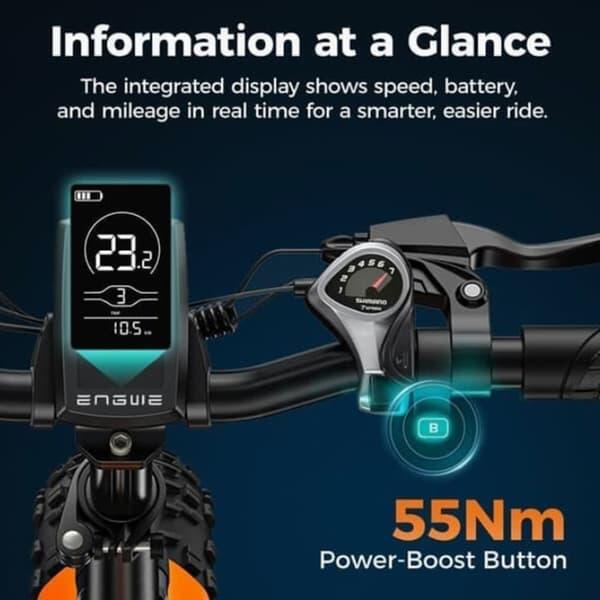 Vélo électrique pliant ENGWE EP-2 BOOST 48V 13Ah, pneus larges 20"