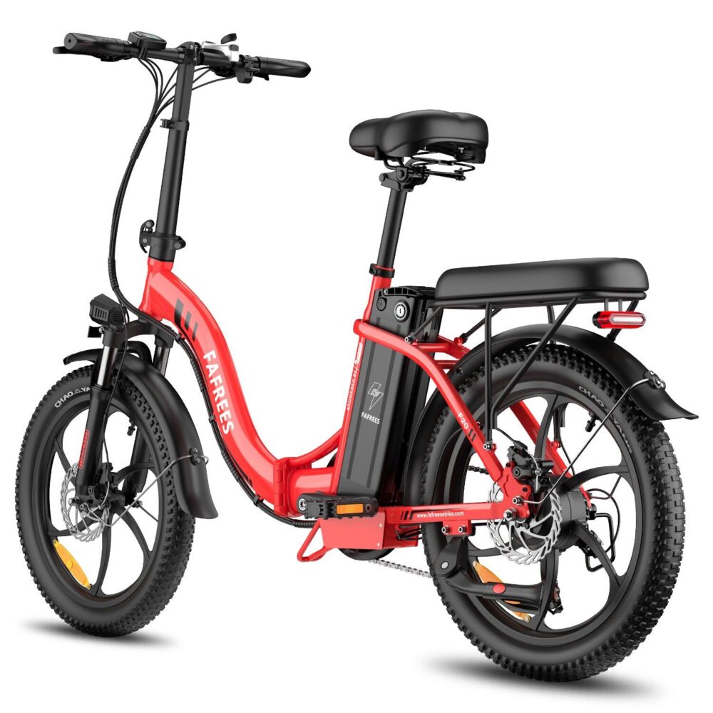 FAFREES F20 Vélo Électrique 250W 36V18Ah 20" Rouge