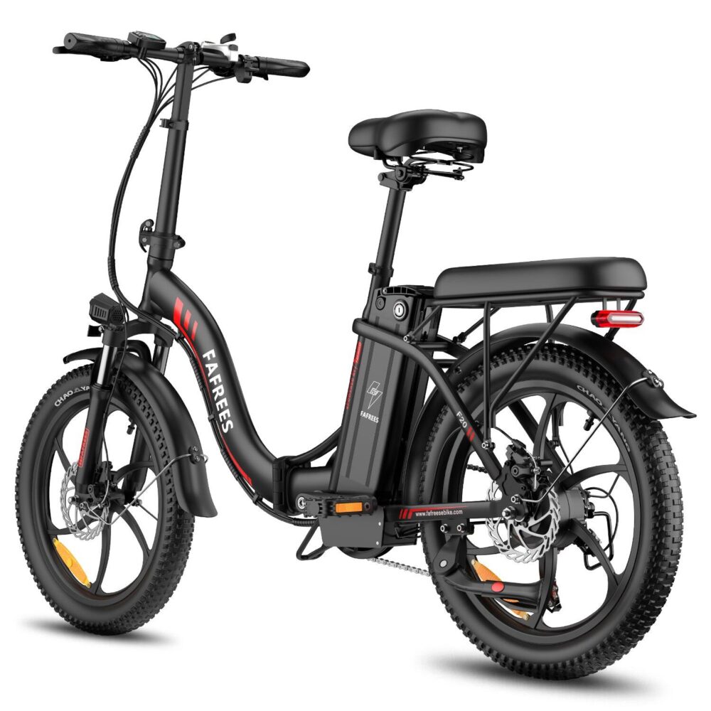 Cyrusher Kommoda 3.0 Vélo électrique, Vert, 110km d’autonomie, 25KM/H de vitesse maximale, Moteur 250W, Batterie 48V20AH