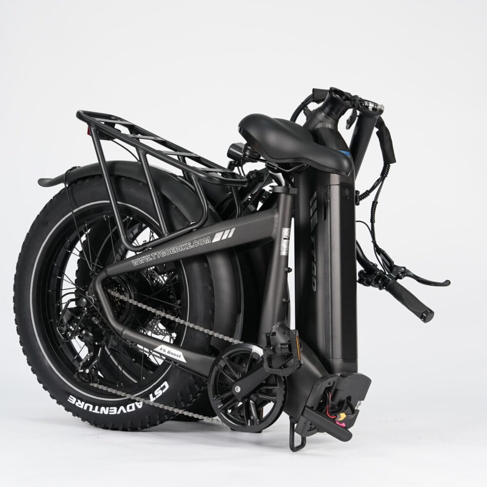 F6Boost Vélo Électrique Fatbike 20" 250W 48V 18Ah 120km Couple