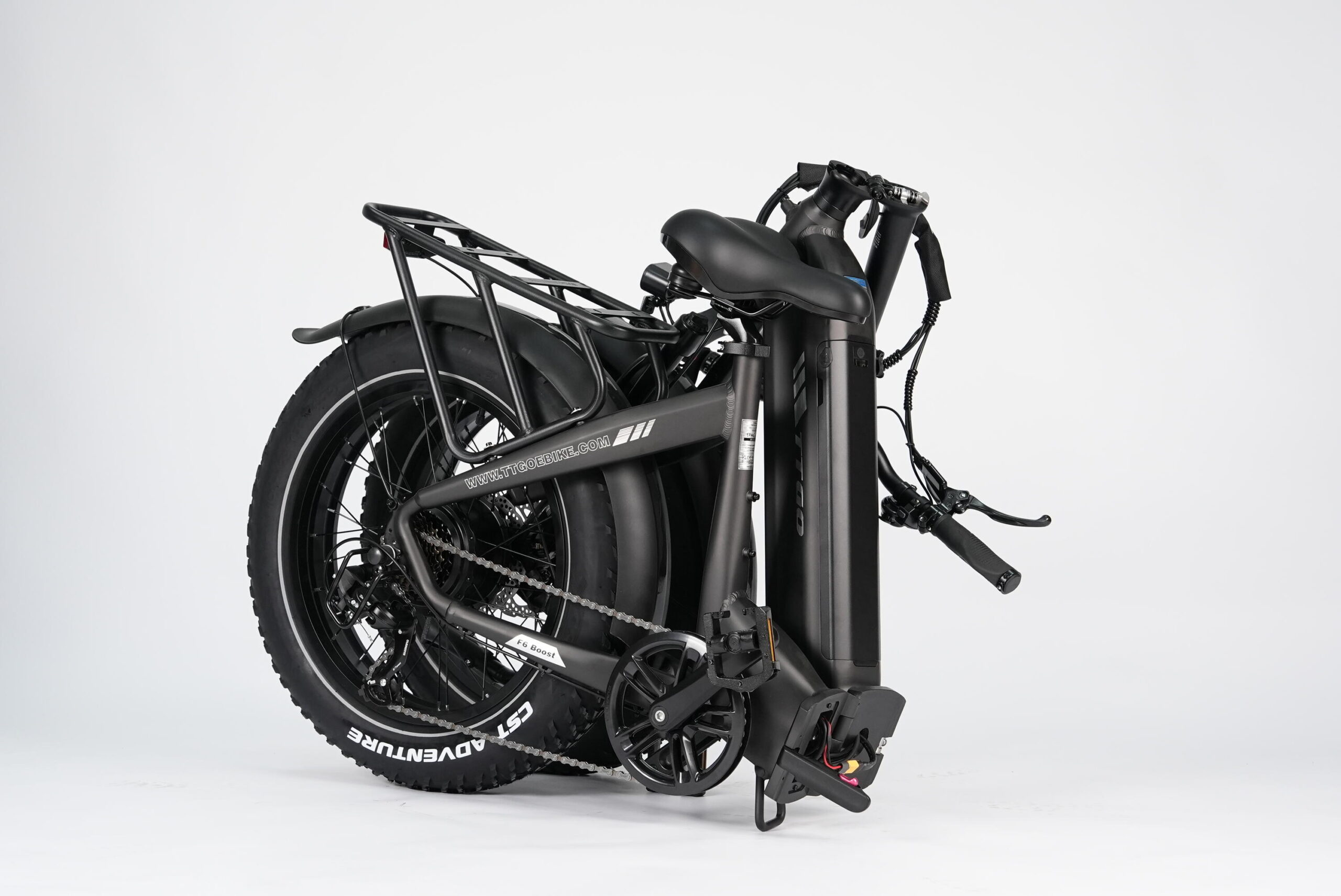 F6Boost Vélo Électrique Fatbike 20" 250W 48V 18Ah 120km Couple