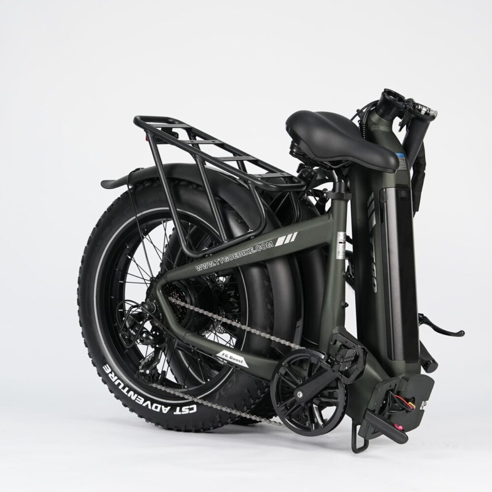 F6Boost Vélo Électrique Fatbike 20" 250W 48V 18Ah 120km Couple