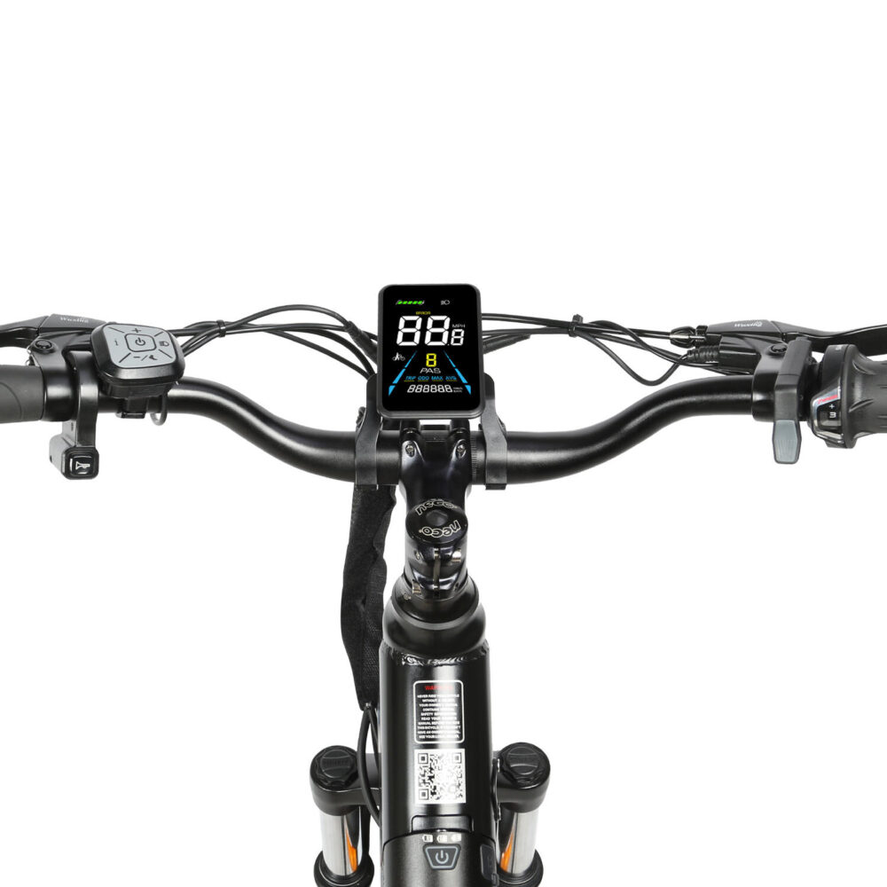 ONESPORT OT16 - 2" pliable : 48V 17Ah batterie amovible, 250W moteur. 3 modes, écran LCD intelligent & Bluetooth.