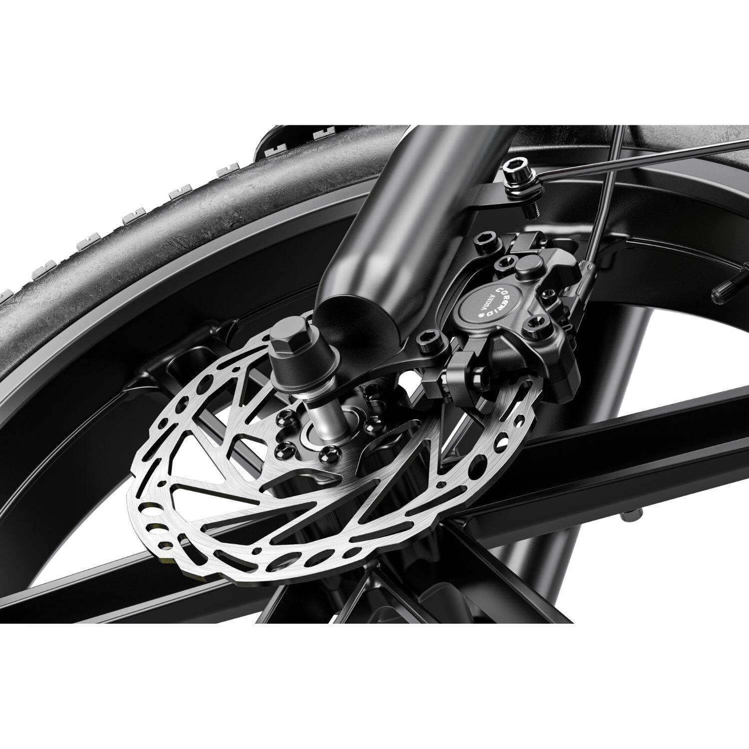 Vélo électrique ZWheel Urban Pioneer, 250W, 55 Nm, 13Ah, 100 km, vert – Image 3