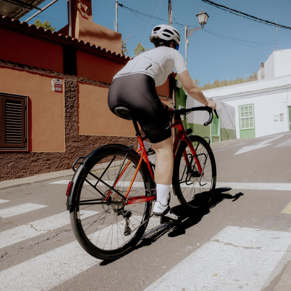 Vélo de route Shimano GRX 2x12v, EDR AF2 Randonneur orange