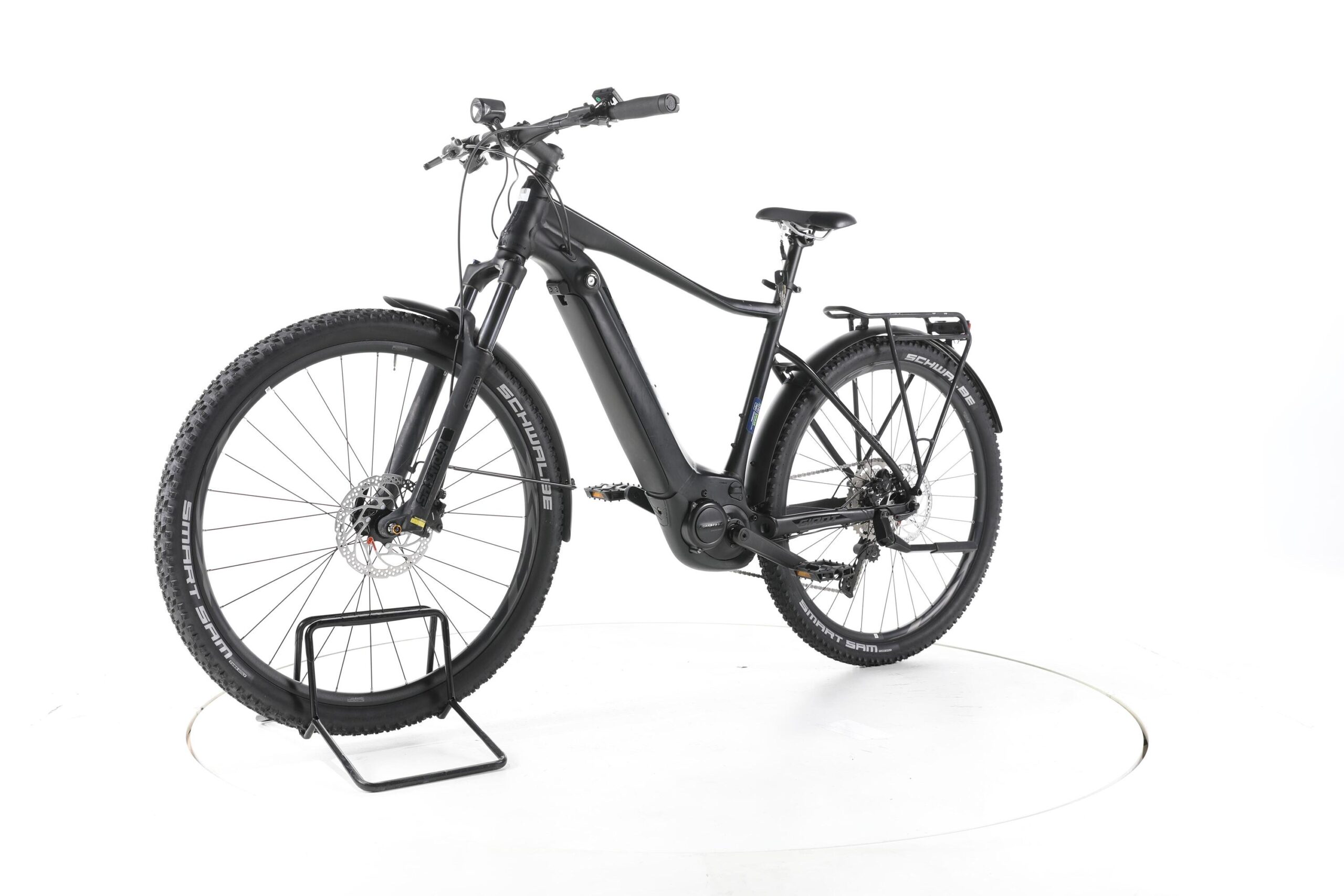 Vélo GTT HILAND BIKES VTT 26" Aluminium SHIMANO 21 Vitesses Freins à disques Suspension avant,blanc