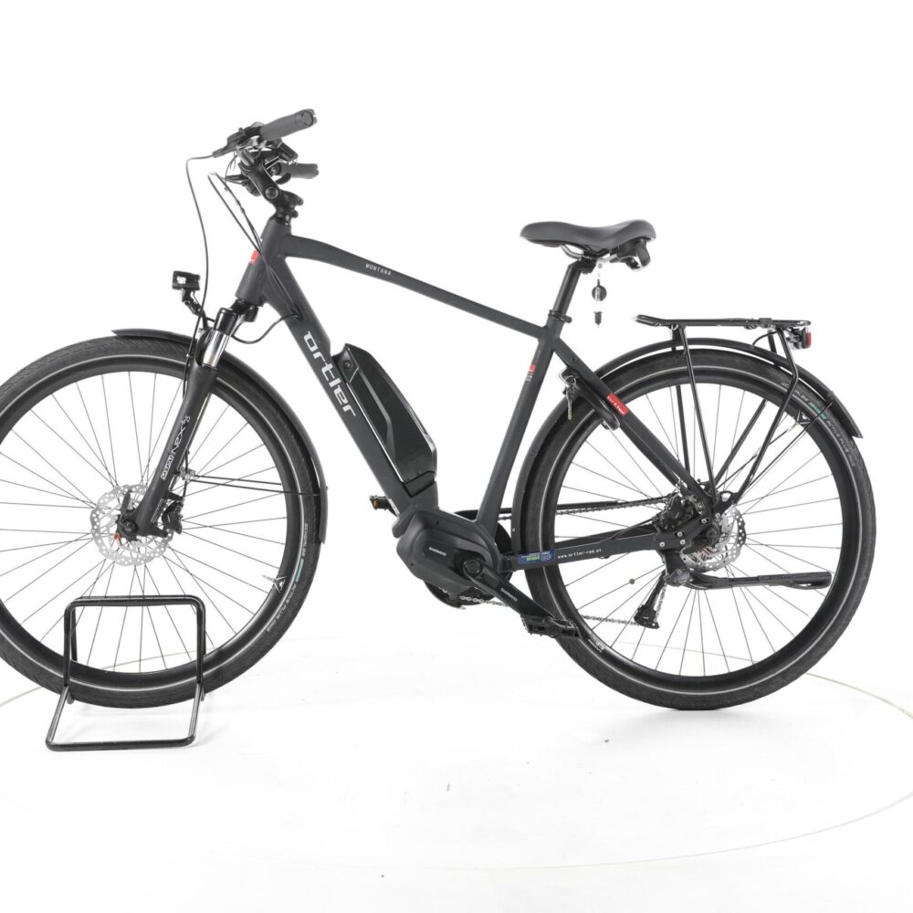 HILAND VTT 27,5 Pouces Tout Terrain,Vélo 21 Vitesses avec Cadre en Acier,Vélo de Montagne avec Fourche à Suspension-Orange